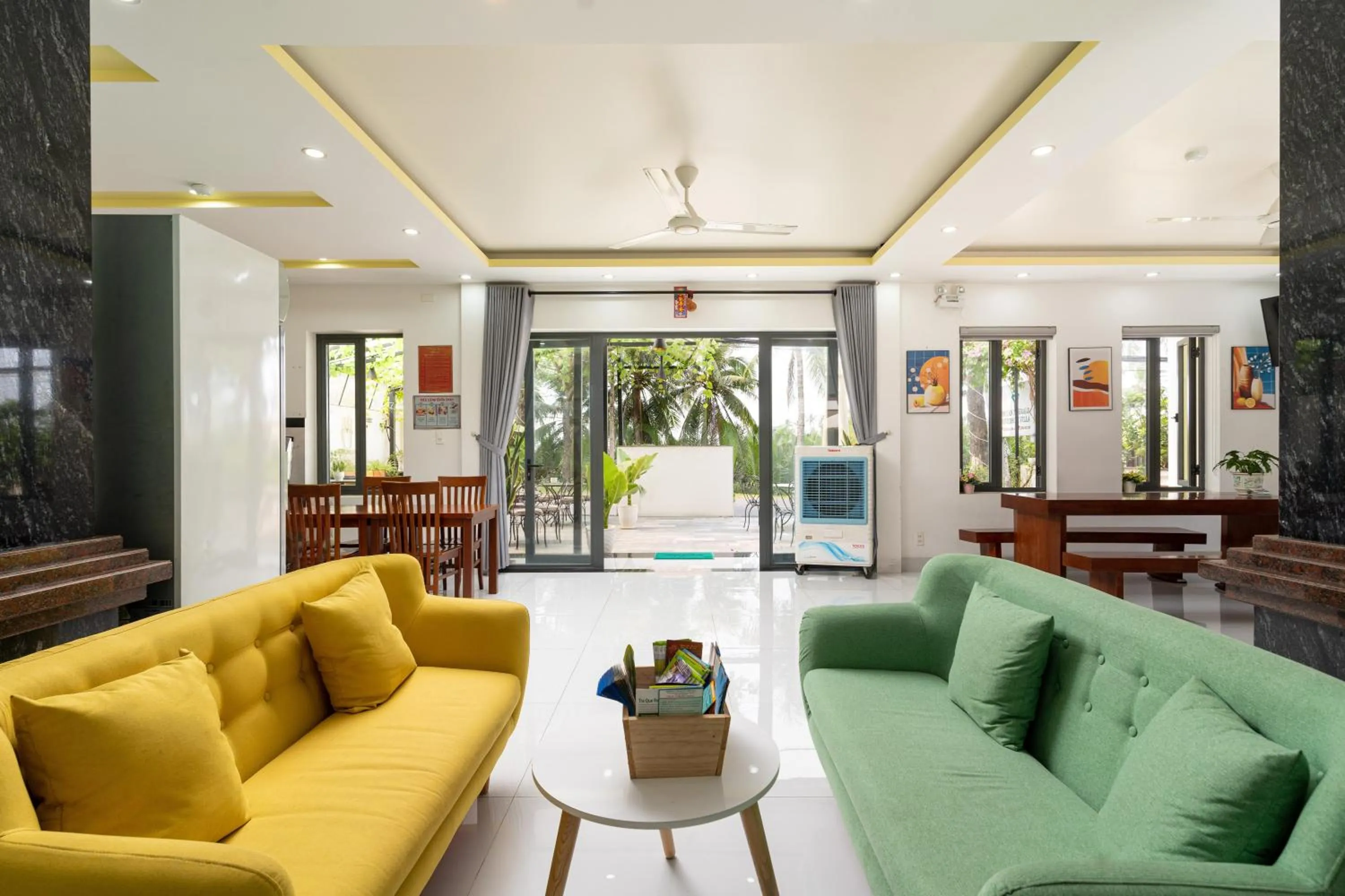 Living room in Haemer Villa Hoi An