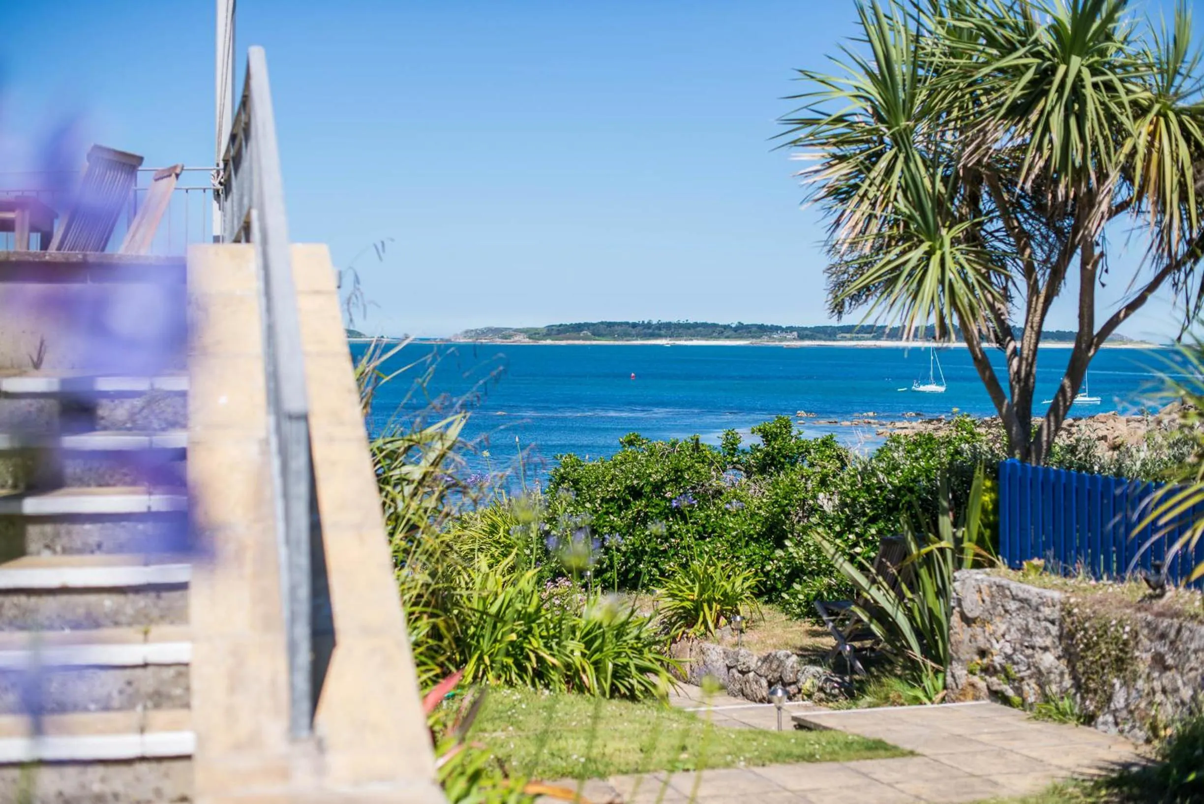 Sea view in Tregarthen's Hotel