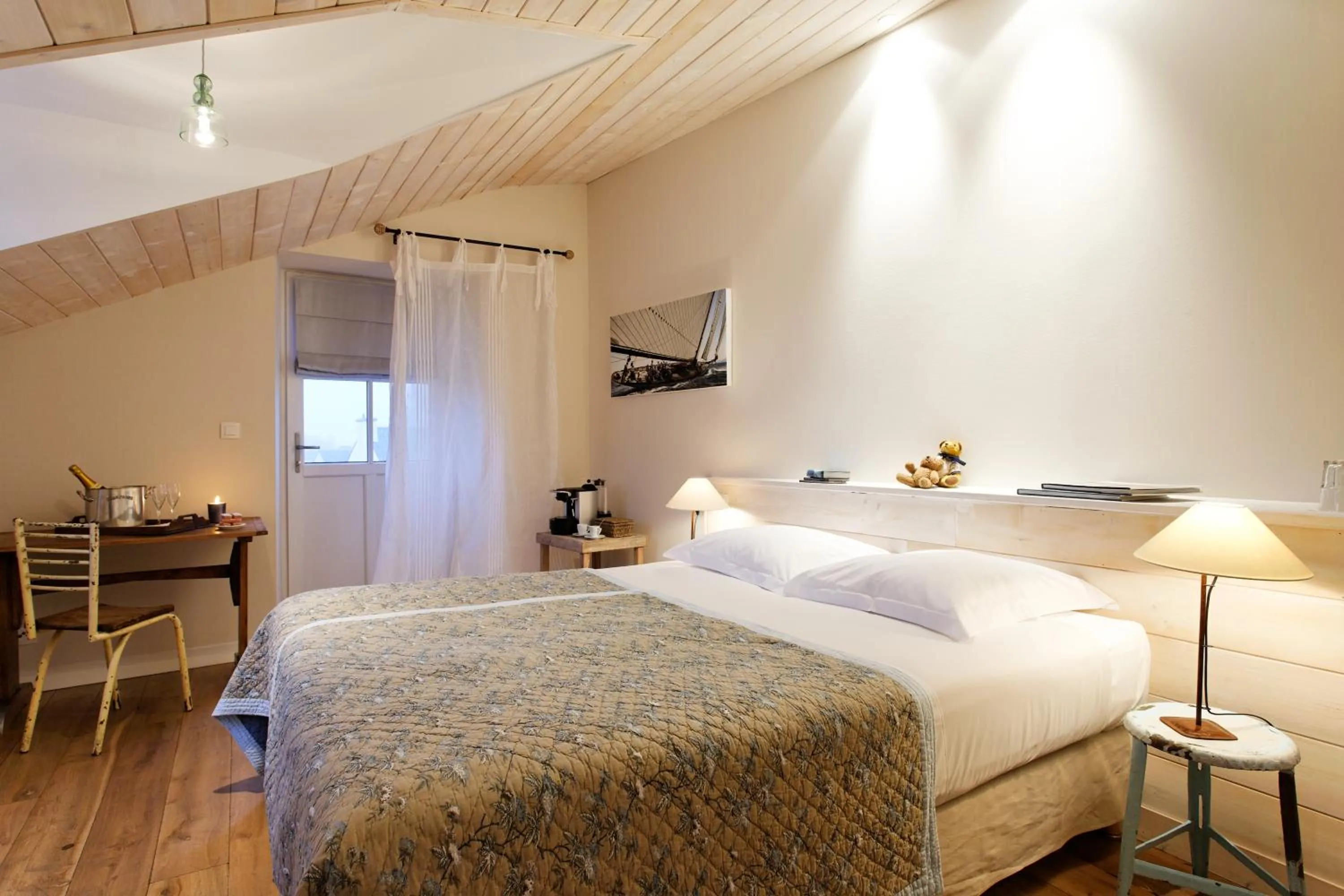 Bed in Le Lodge Kerisper