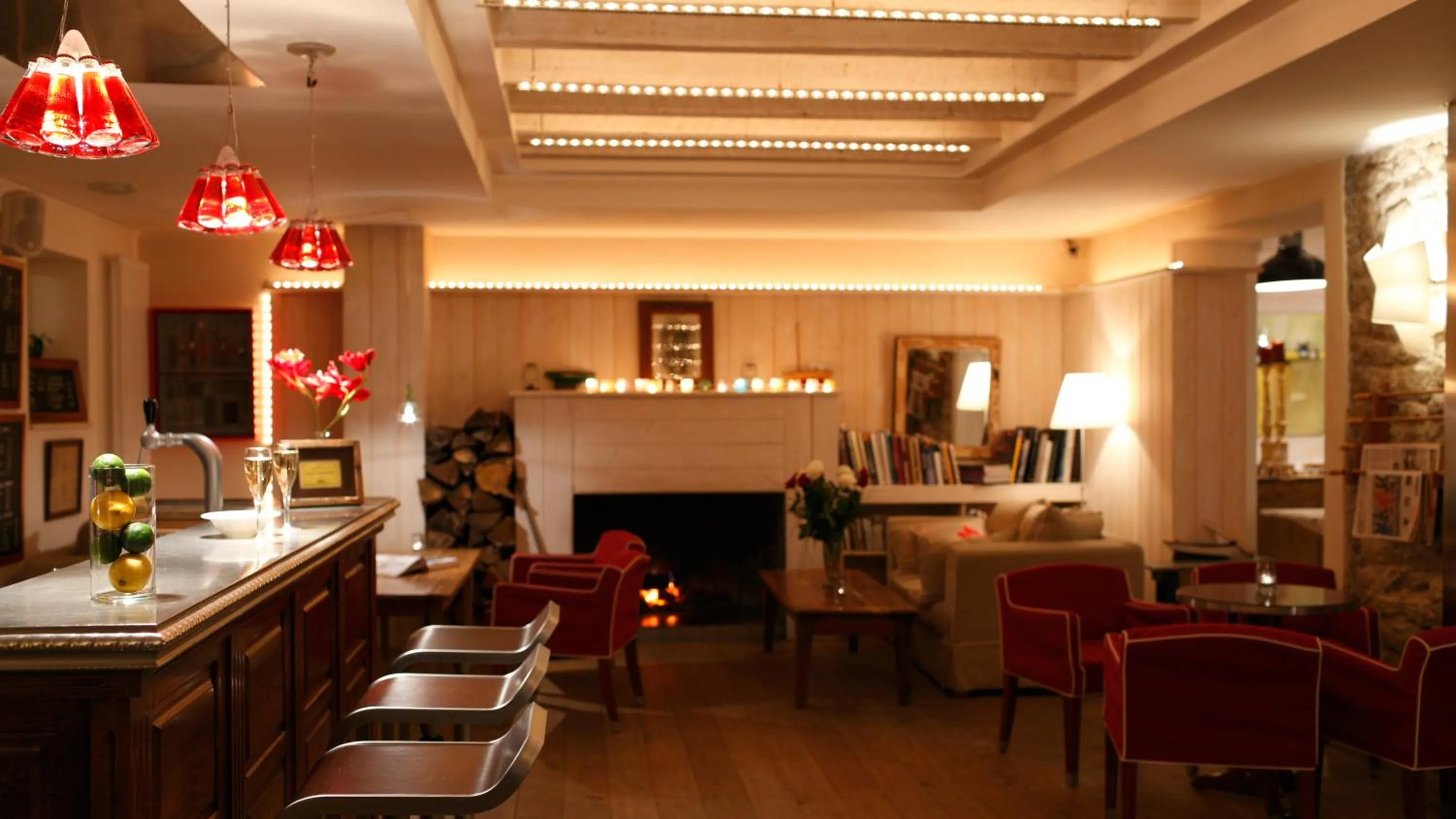 Living room in Le Lodge Kerisper