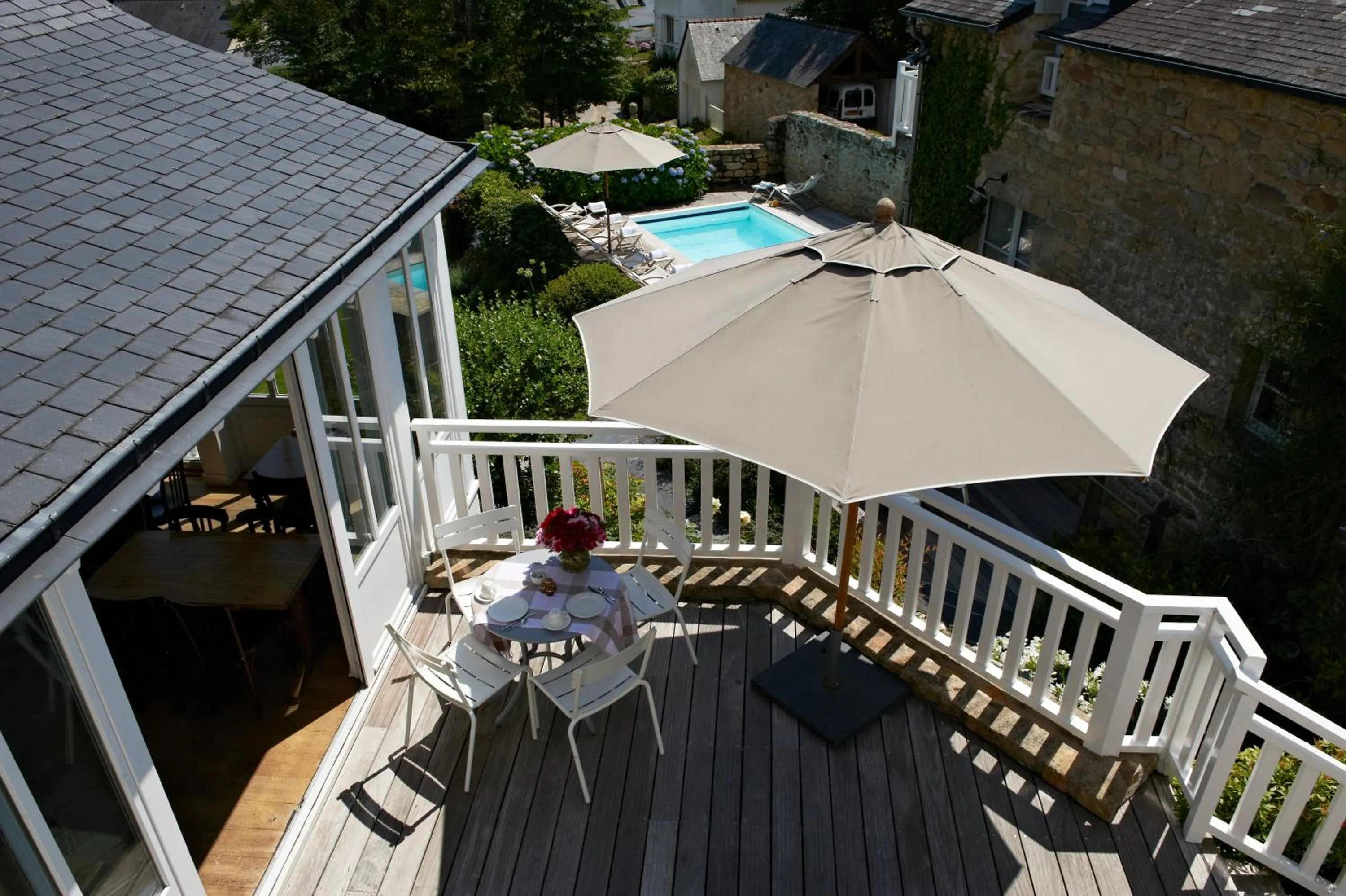 Patio in Le Lodge Kerisper