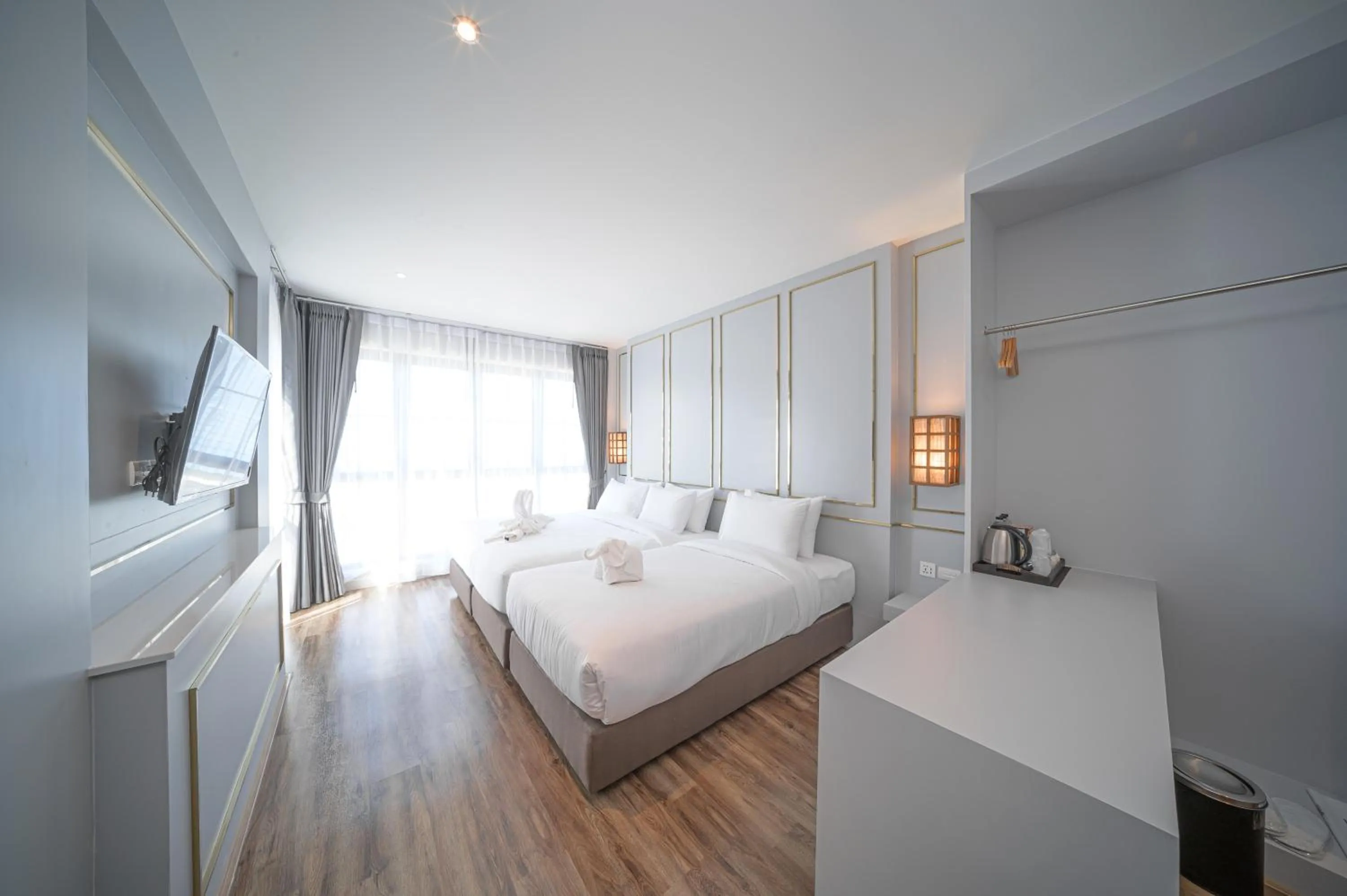 Bedroom, Bed in The Wing Boutique Hotel