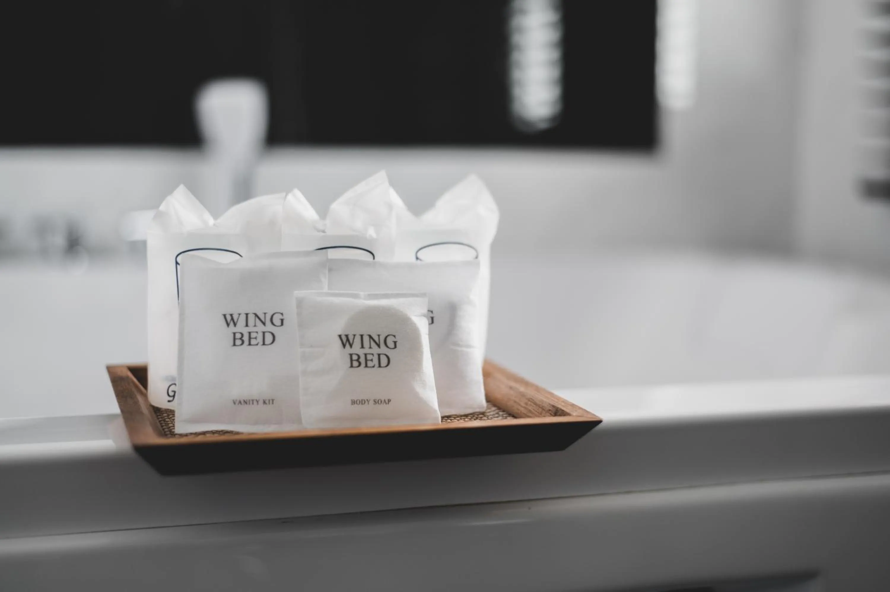 Bathroom in The Wing Boutique Hotel