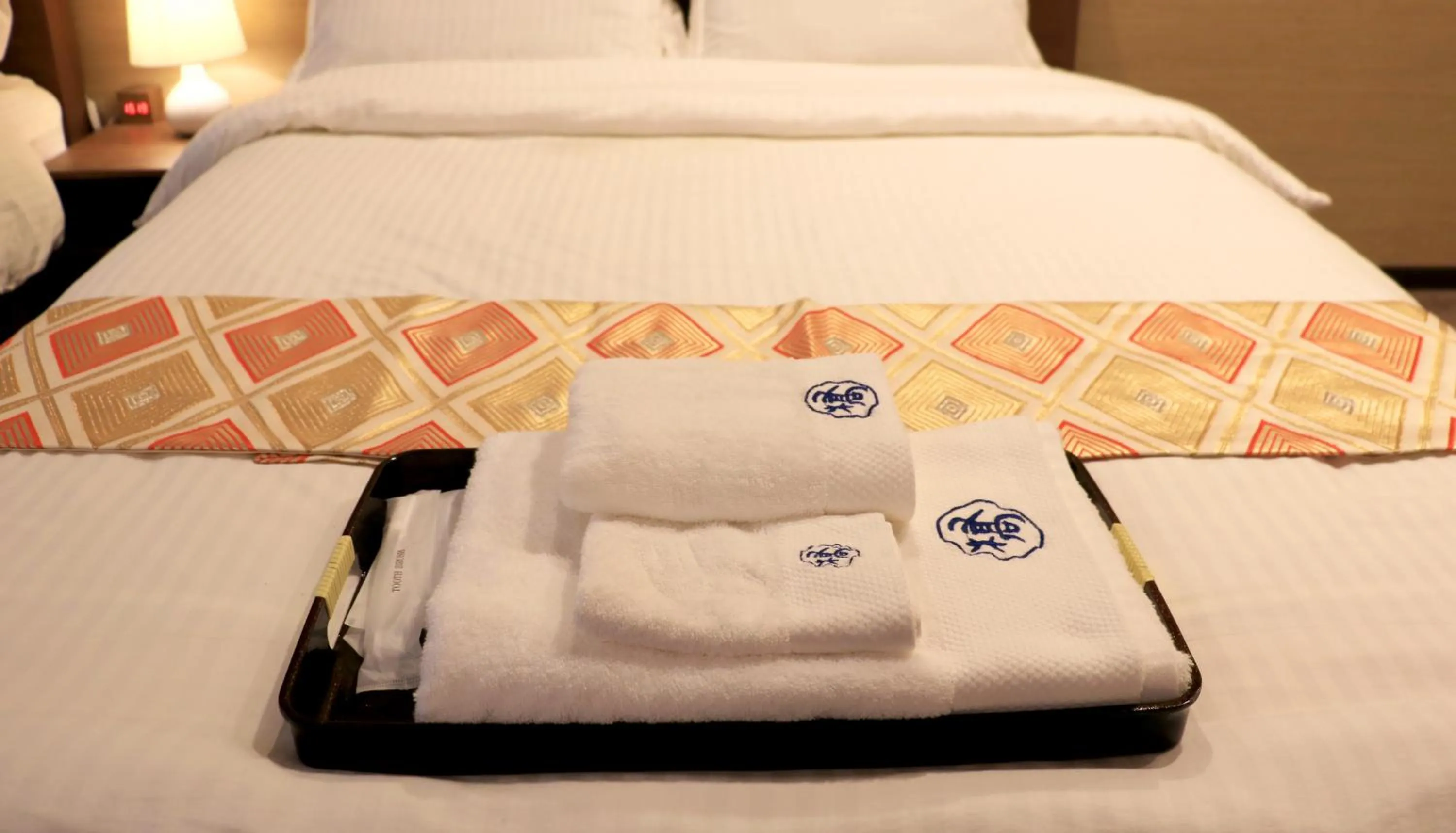 Bed in Hotel Traveling Bridge Nijojo