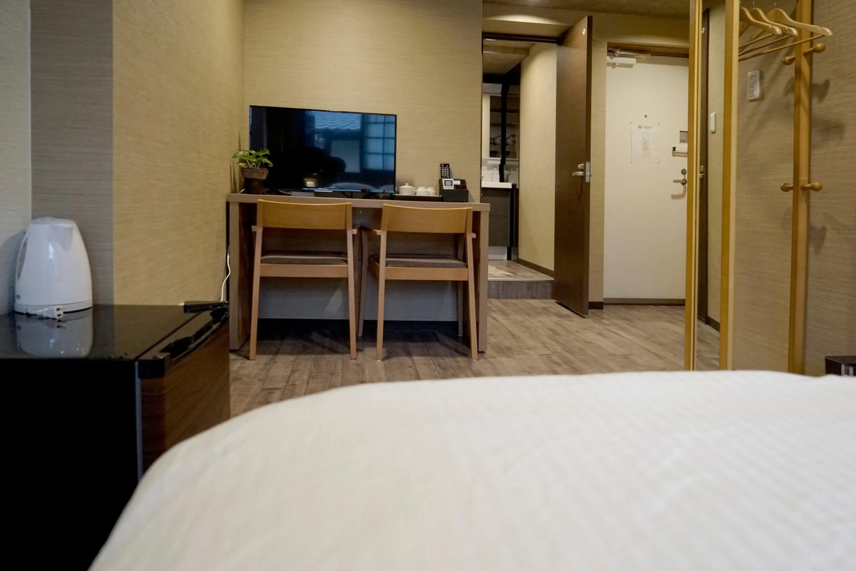 Bed in Hotel Traveling Bridge Nijojo