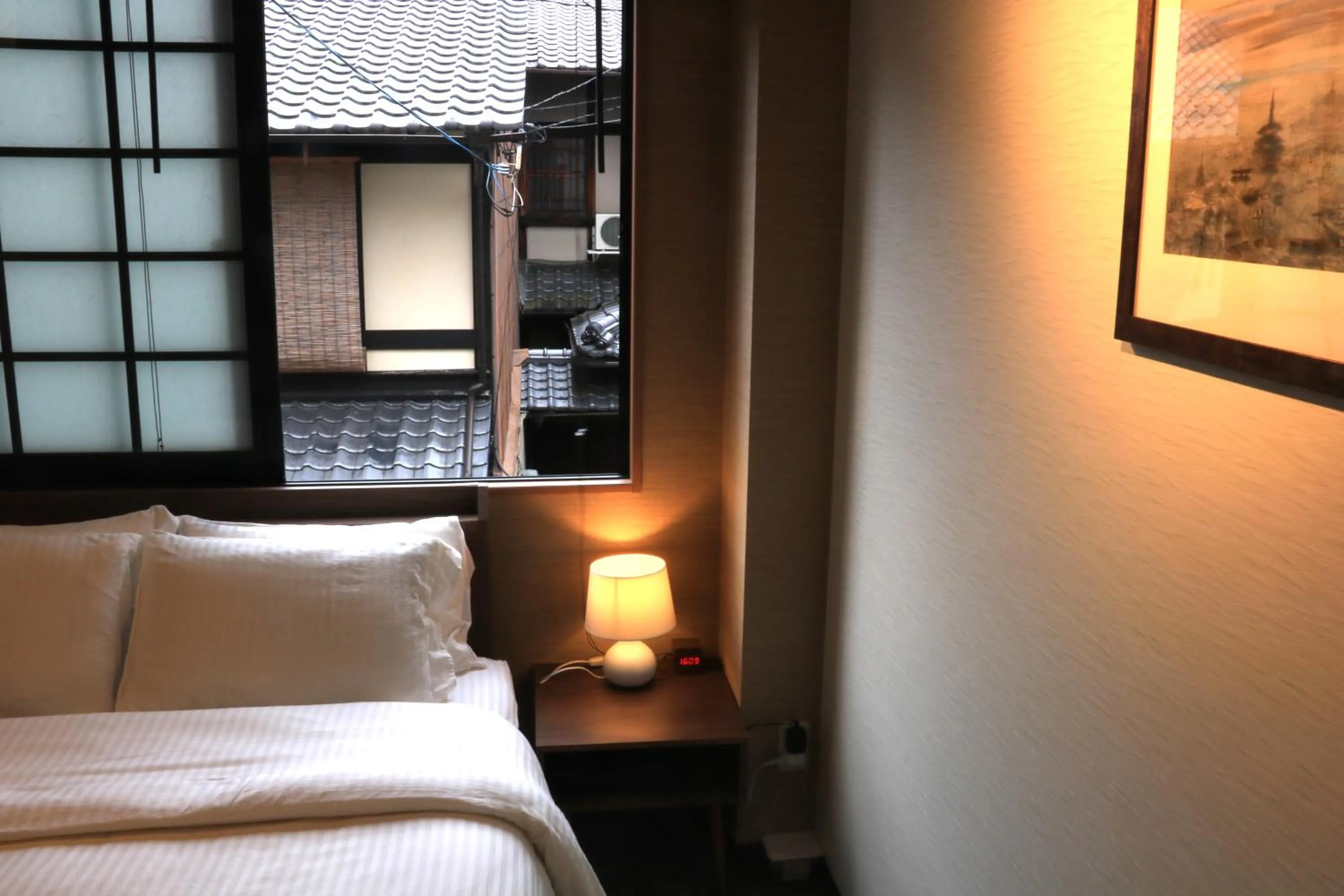 Bed in Hotel Traveling Bridge Nijojo