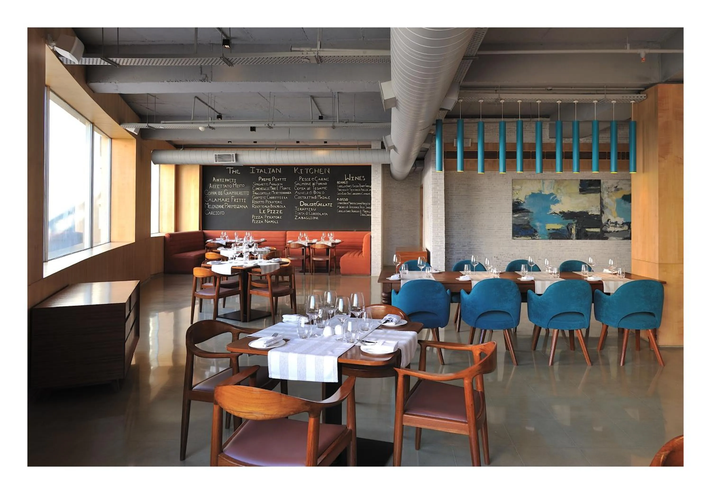 Restaurant/places to eat in The Anya Hotel-Golf Course Road