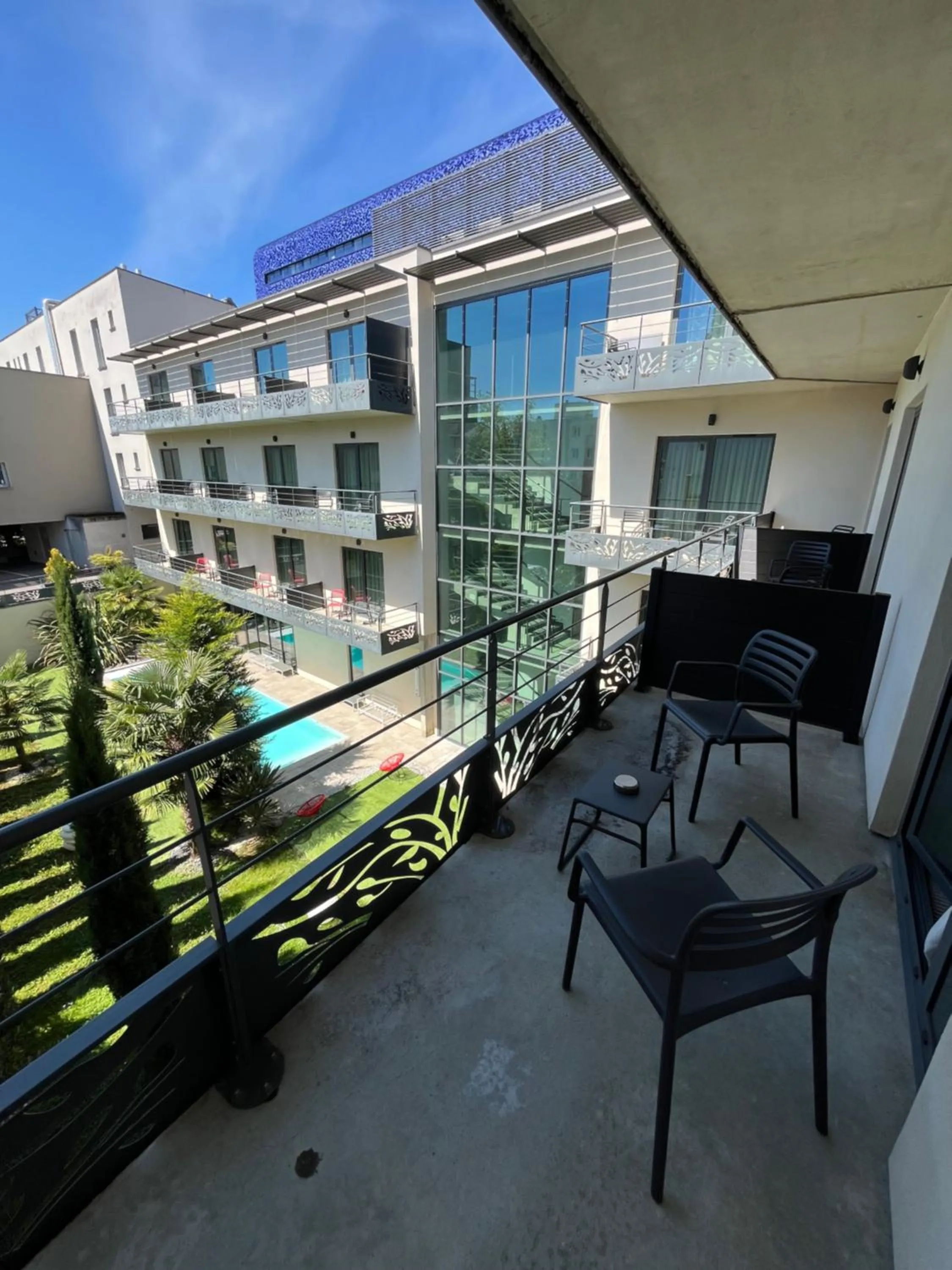 View (from property/room) in Logis Hôtel Victor Hugo & Spa