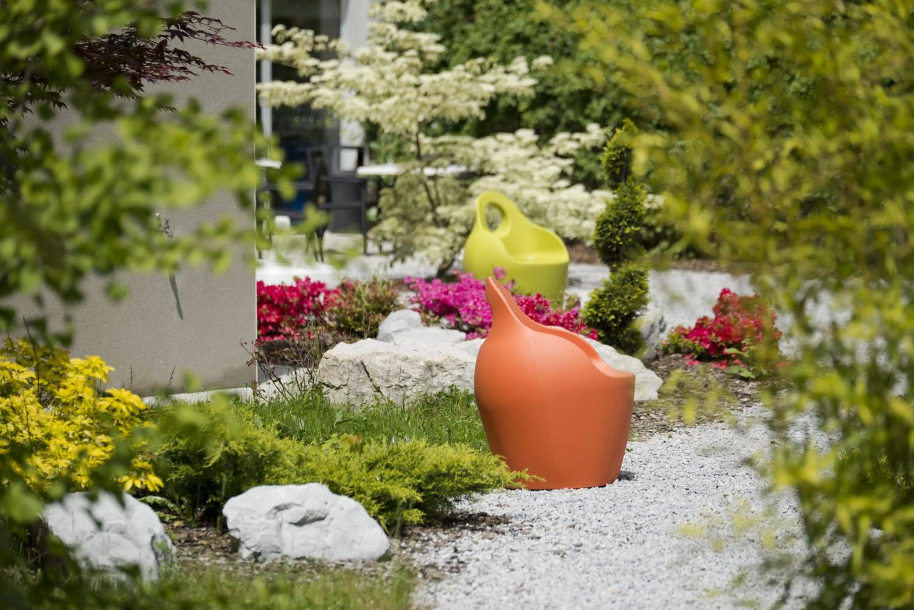 Decorative detail in Logis Hôtel Victor Hugo & Spa