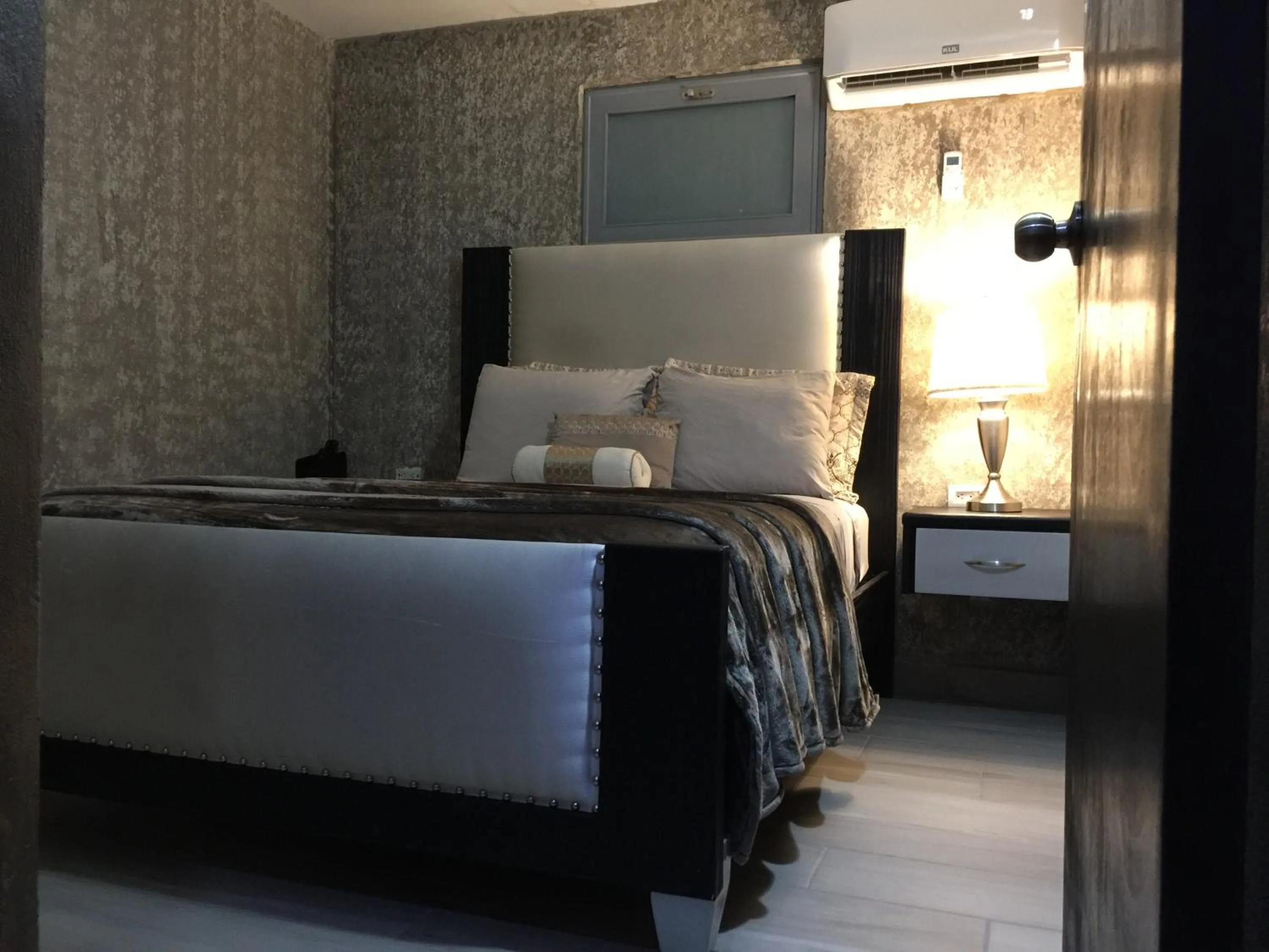 Bed in SEGOVIA STUDIO UNITS