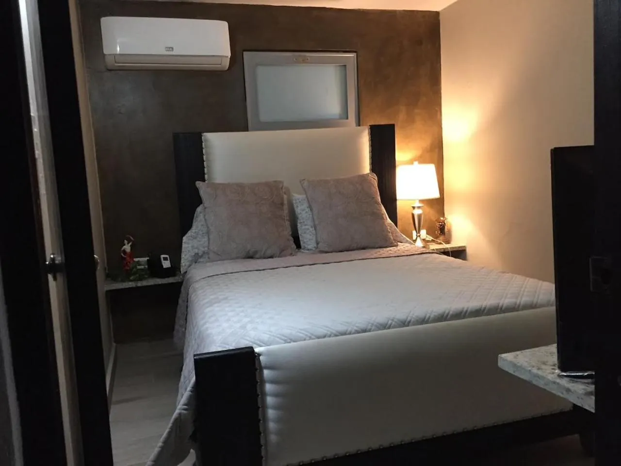 Bed in SEGOVIA STUDIO UNITS