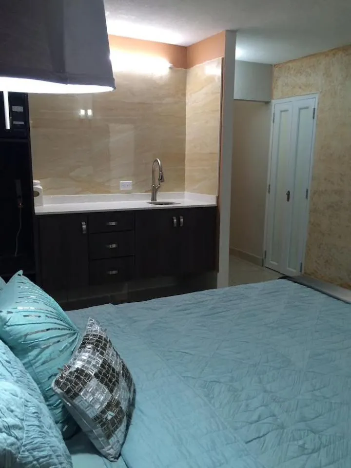 Bed in SEGOVIA STUDIO UNITS