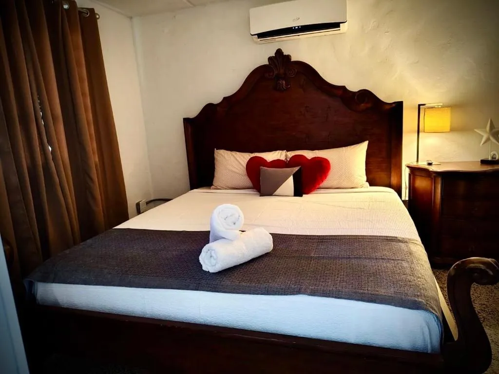 Bed in SEGOVIA STUDIO UNITS