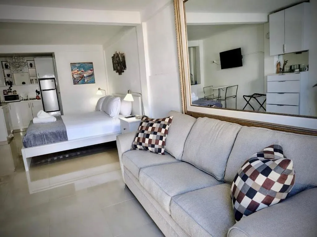 Bed in SEGOVIA STUDIO UNITS