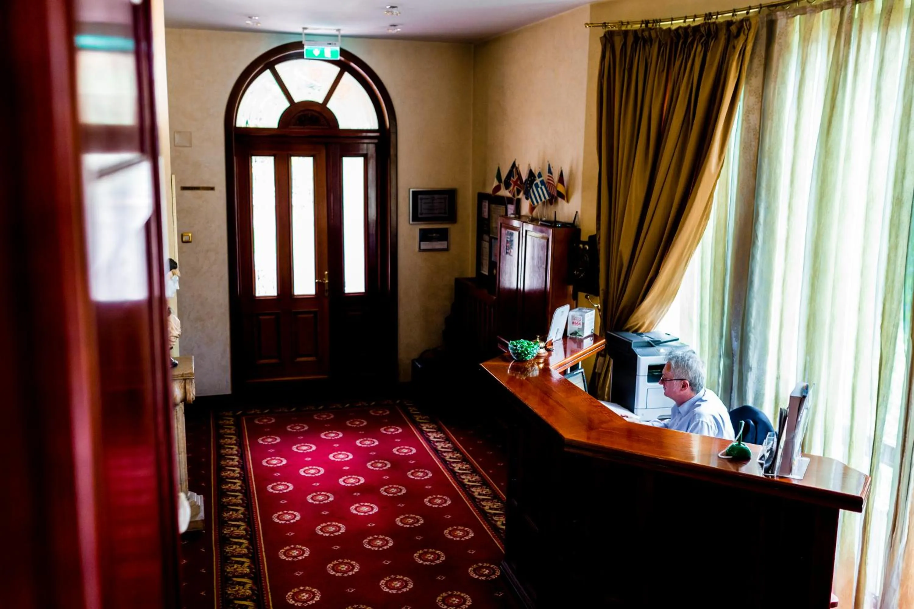 Lobby or reception in Hotel Golden House