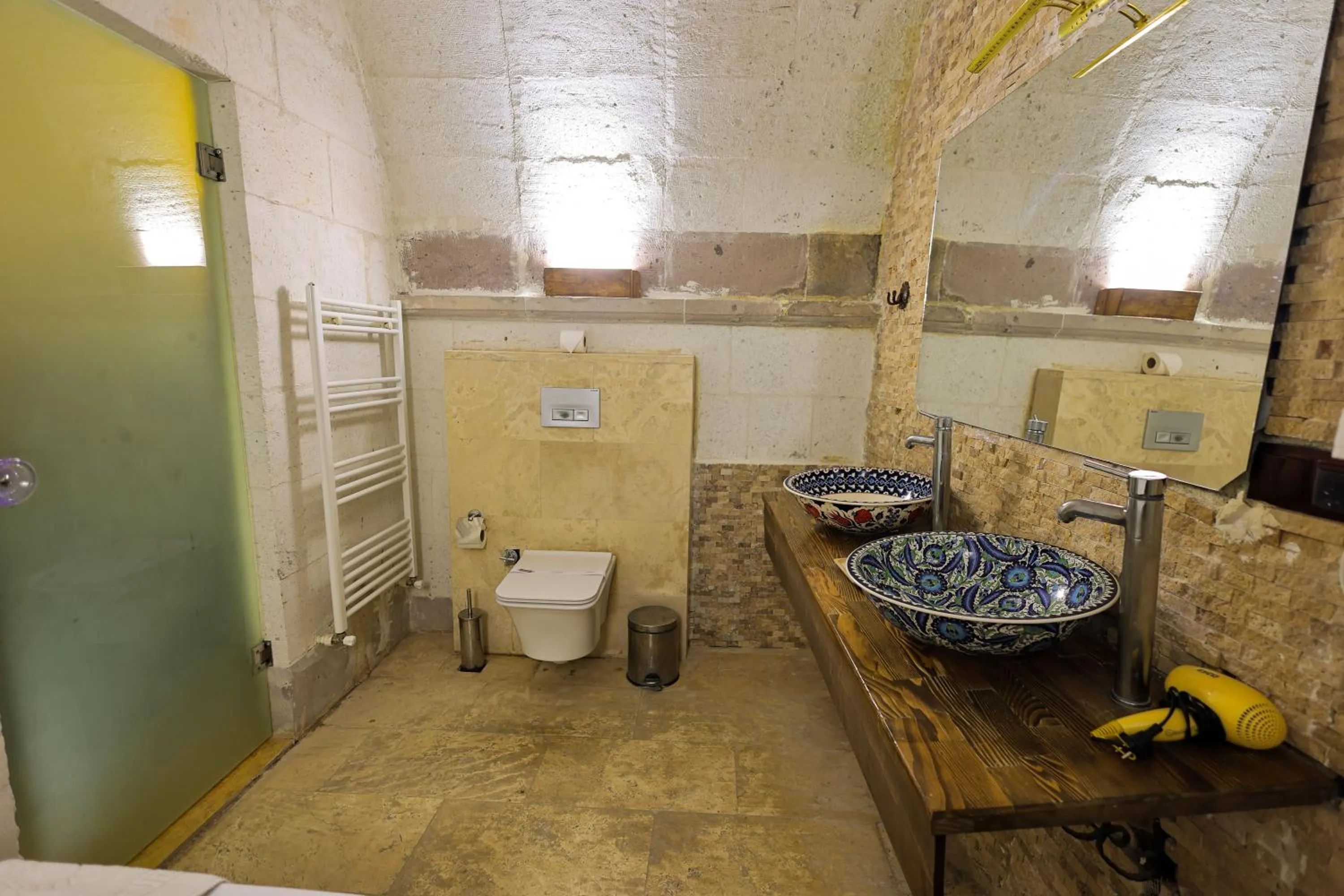 Bathroom in Ortahisar Cave Hotel