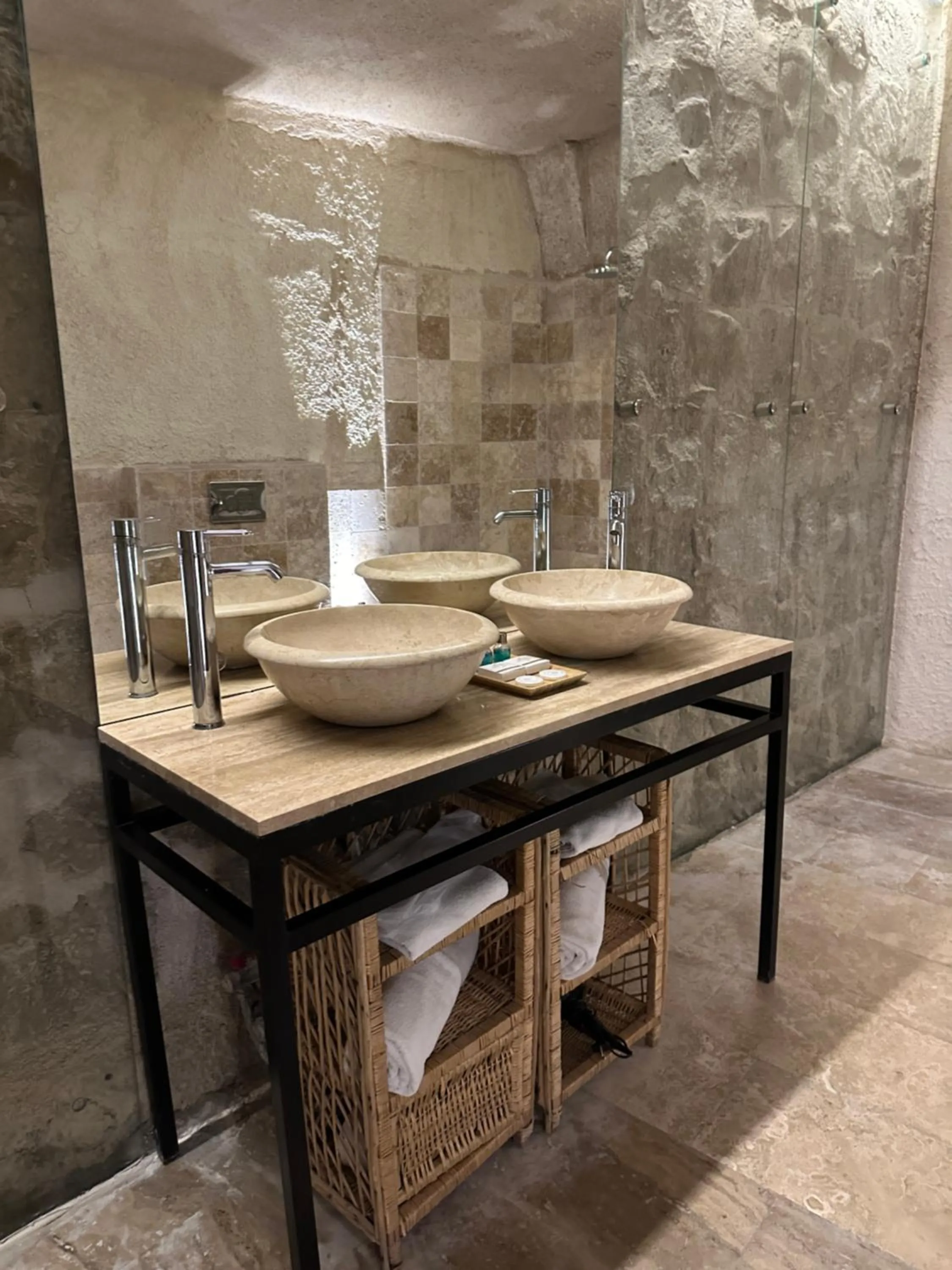 Bathroom in Ortahisar Cave Hotel