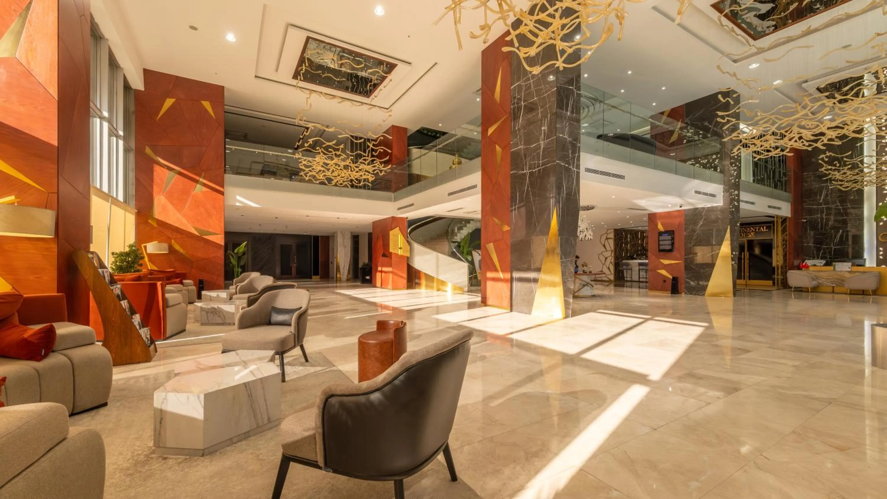 Lobby or reception in Teymur Continental Hotel