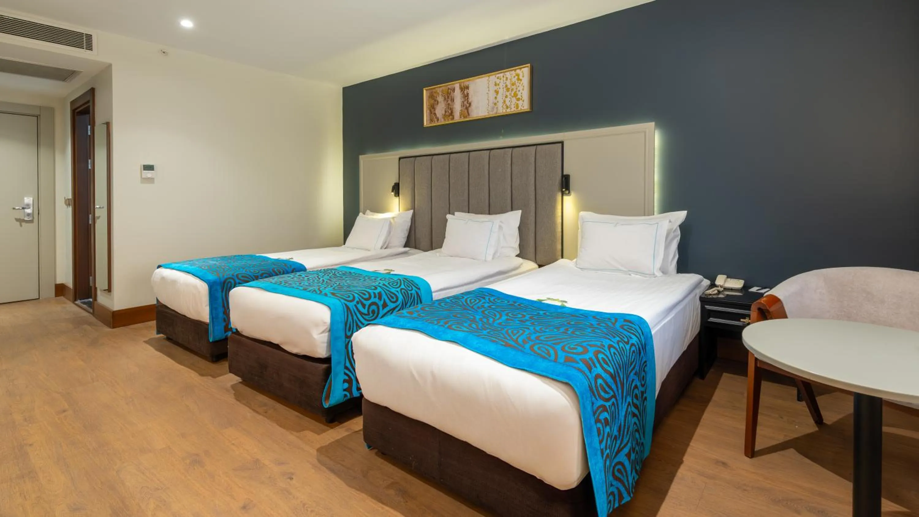 Bed in Teymur Continental Hotel