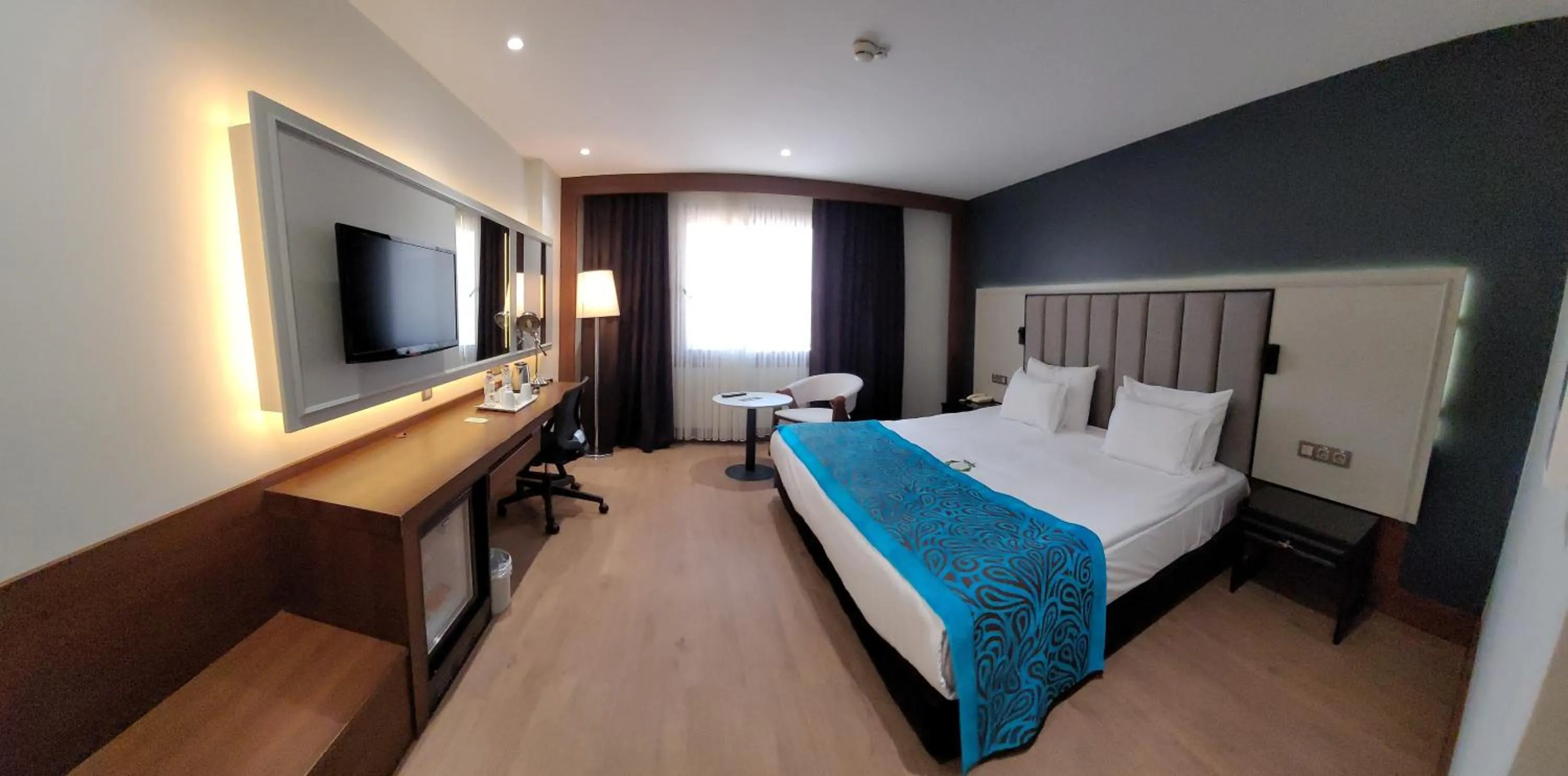 Bed in Teymur Continental Hotel