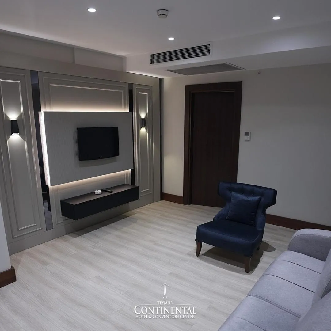 Seating area in Teymur Continental Hotel