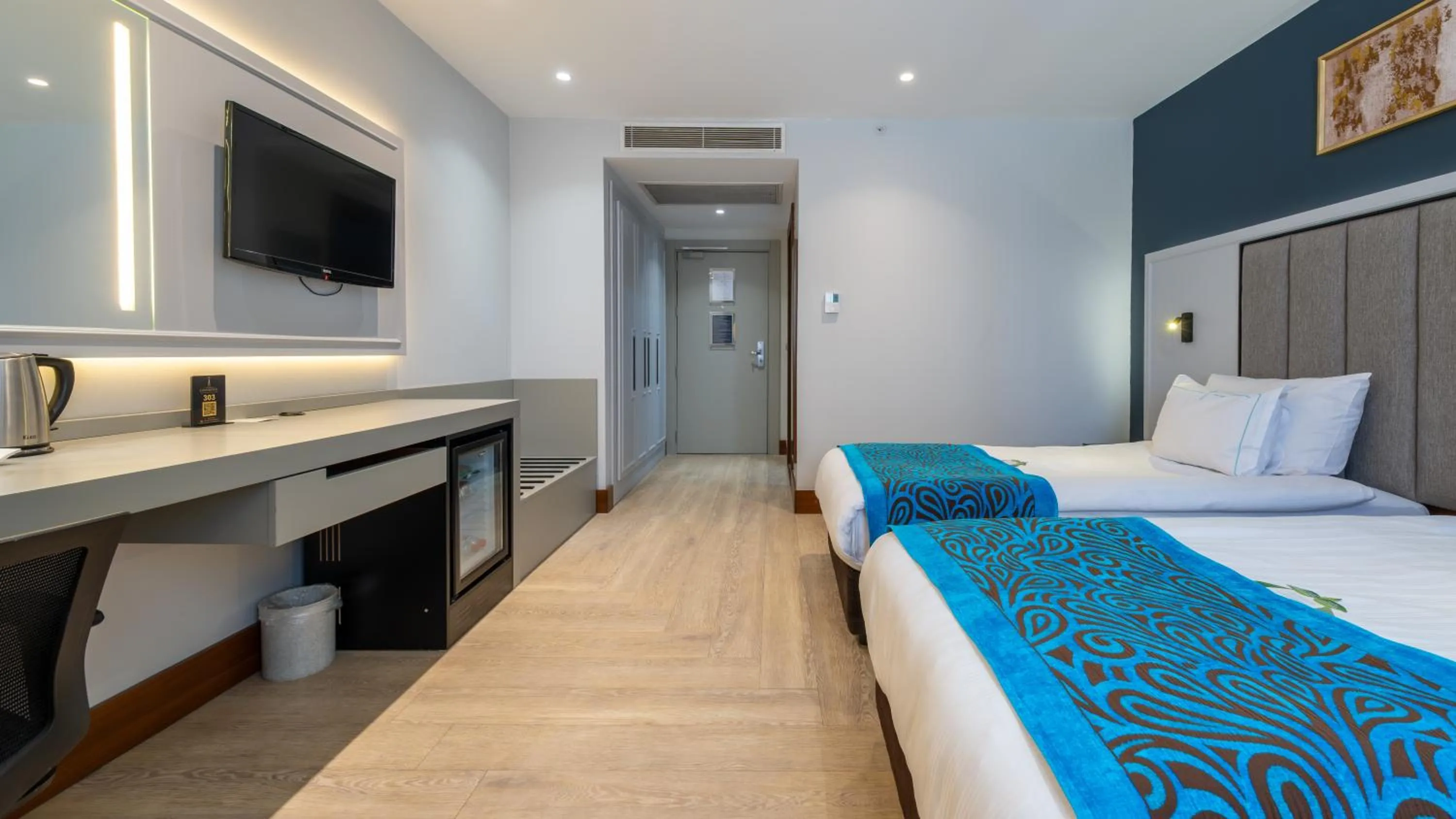 Photo of the whole room, Bed in Teymur Continental Hotel