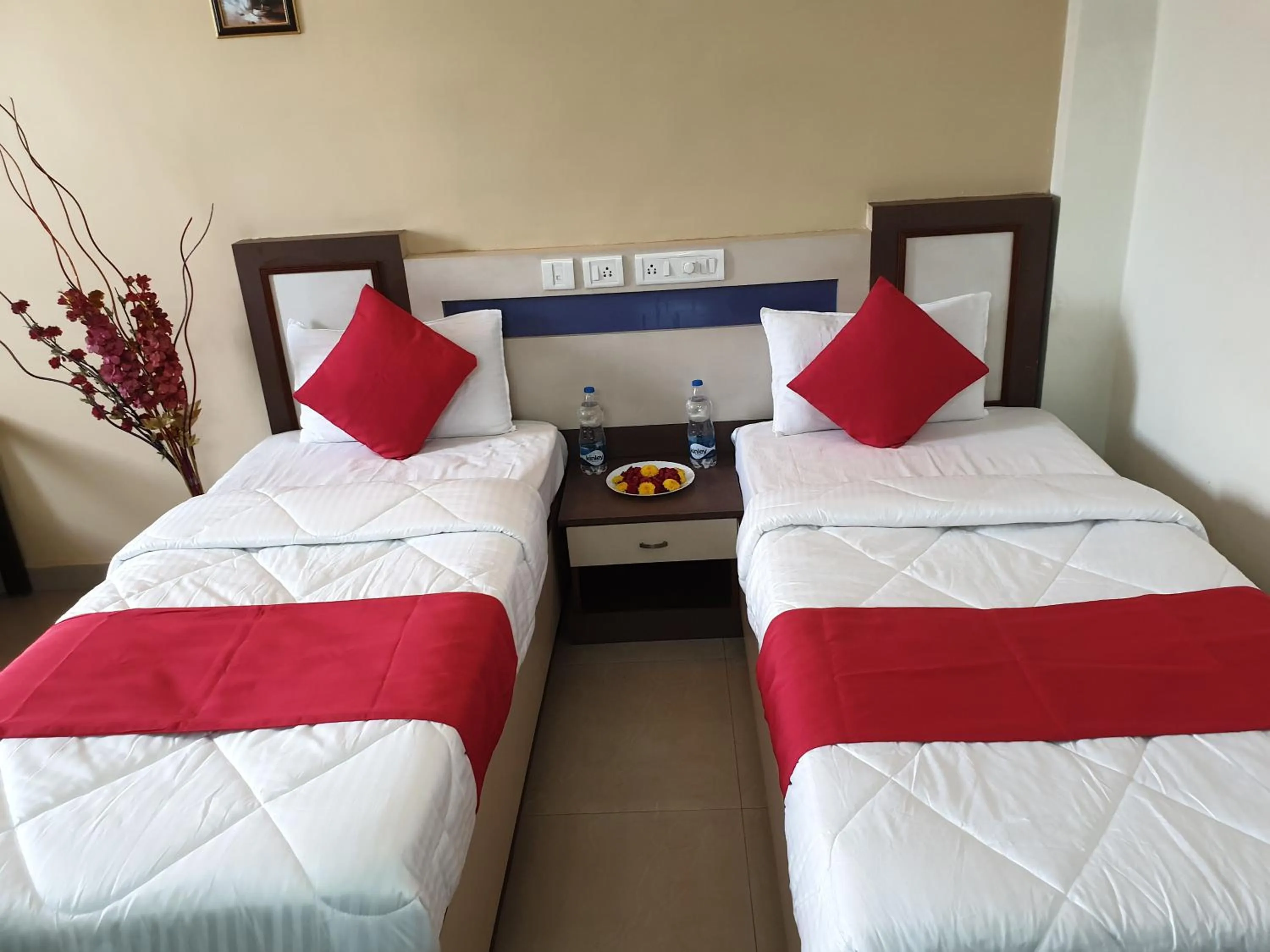 Bed in Hotel City Garden