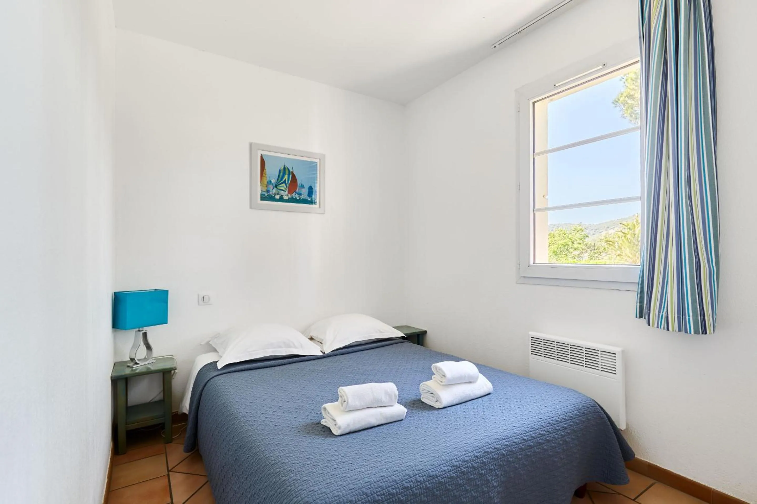 Bedroom, Bed in Résidence Odalys La Palmeraie