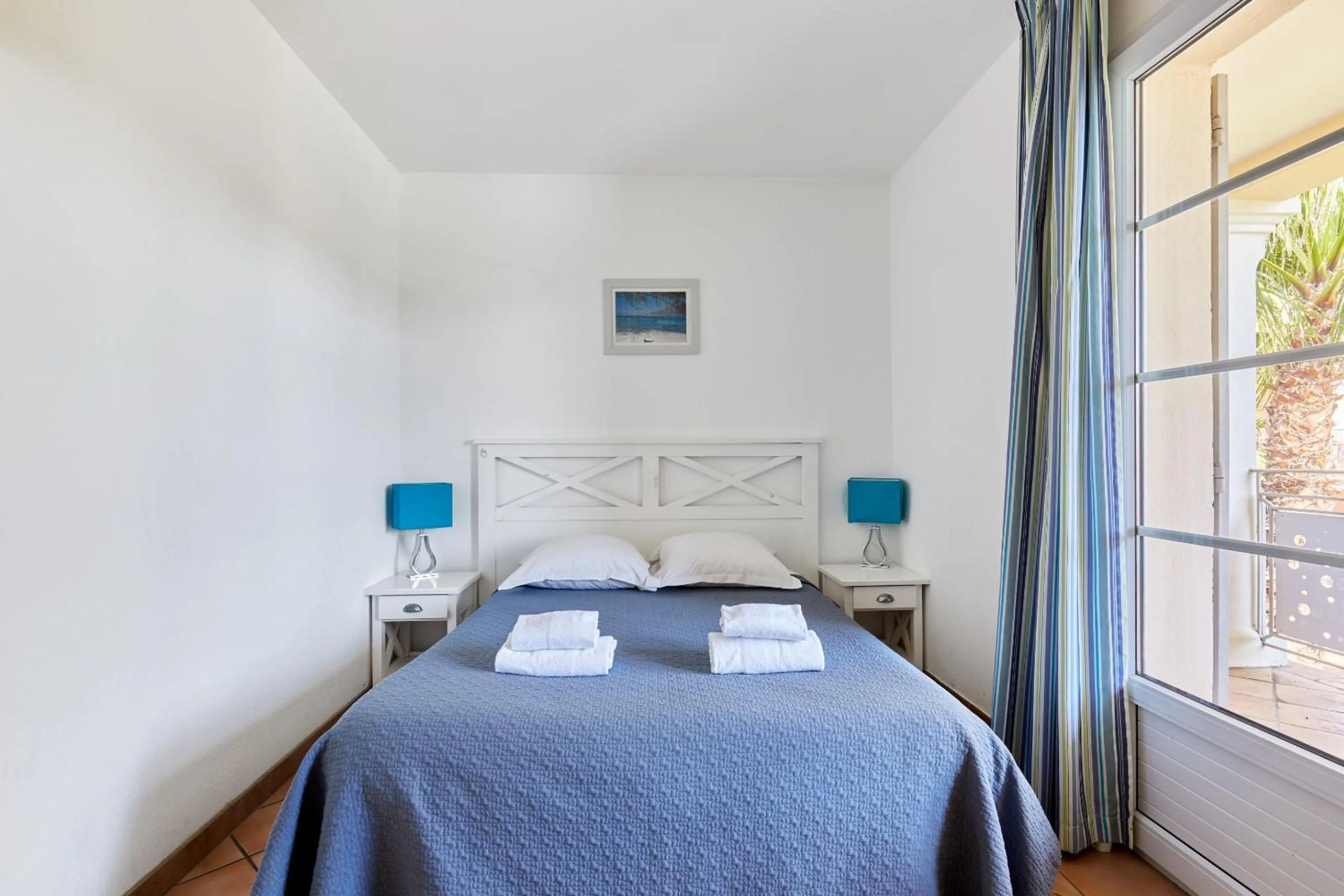 Bedroom, Bed in Résidence Odalys La Palmeraie