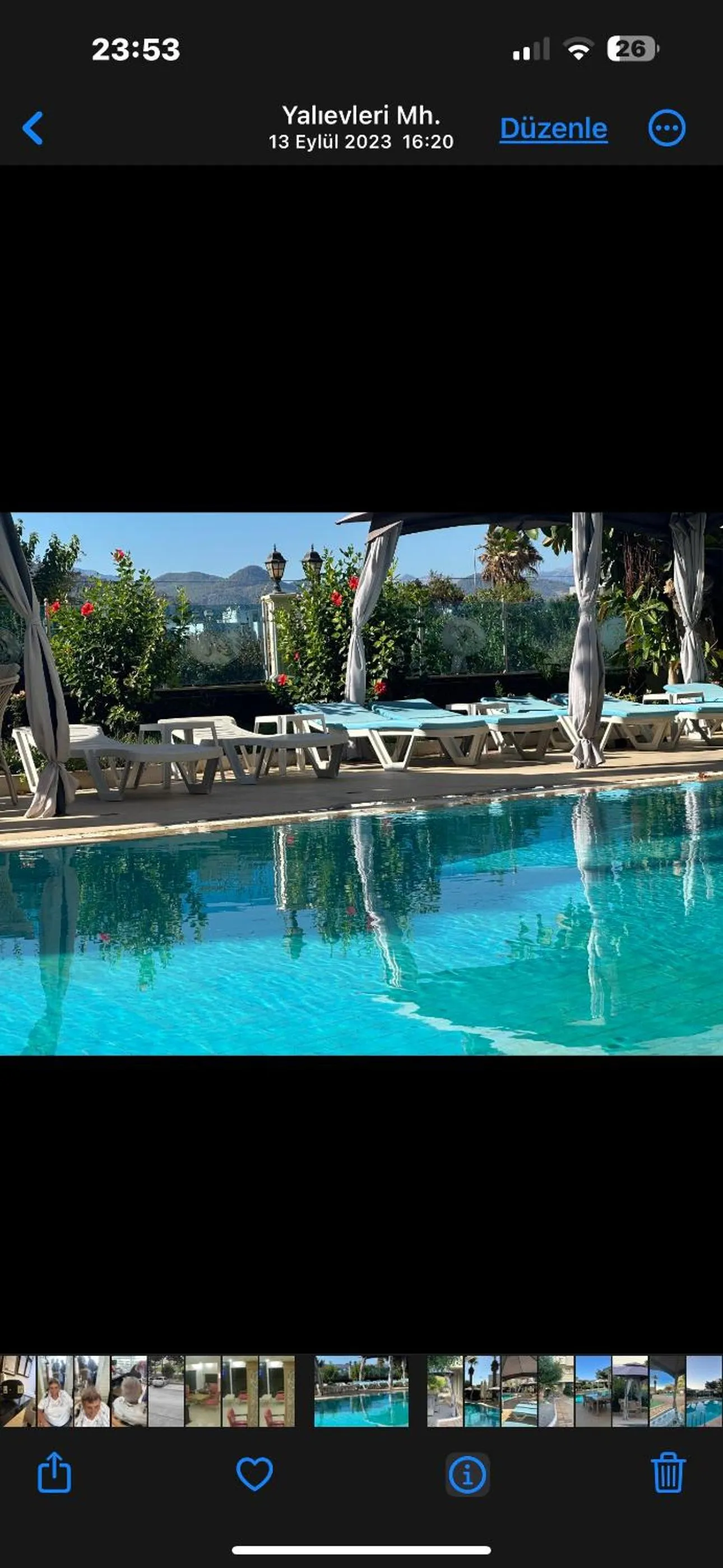 Swimming pool in Rumana Hotel