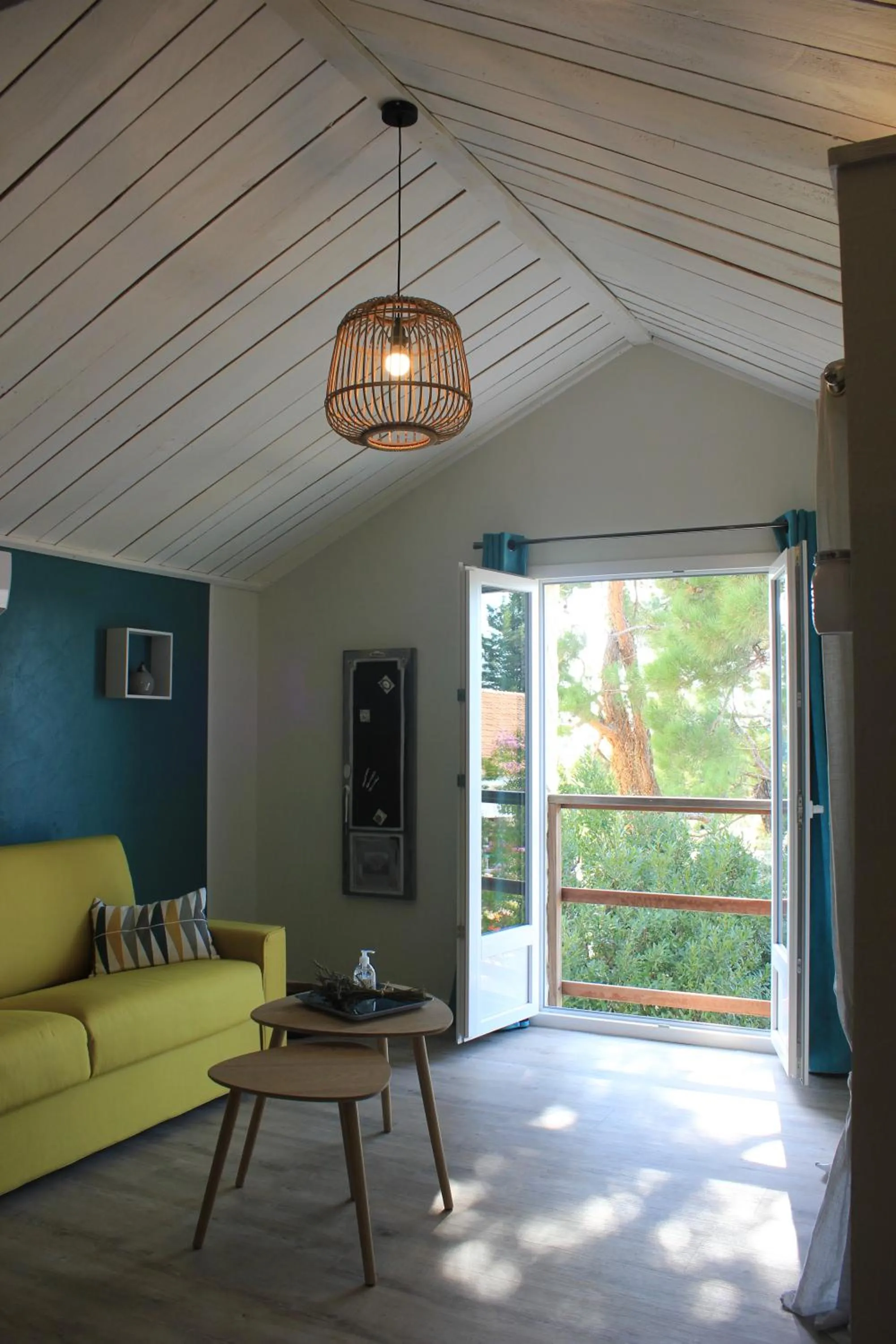 Garden view in Le Clos Vitis