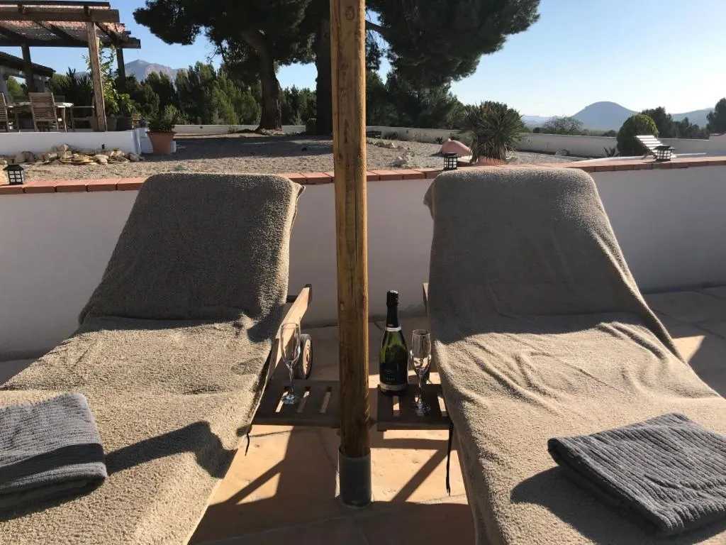 Swimming pool in B&B Cortijo El Ciruelo