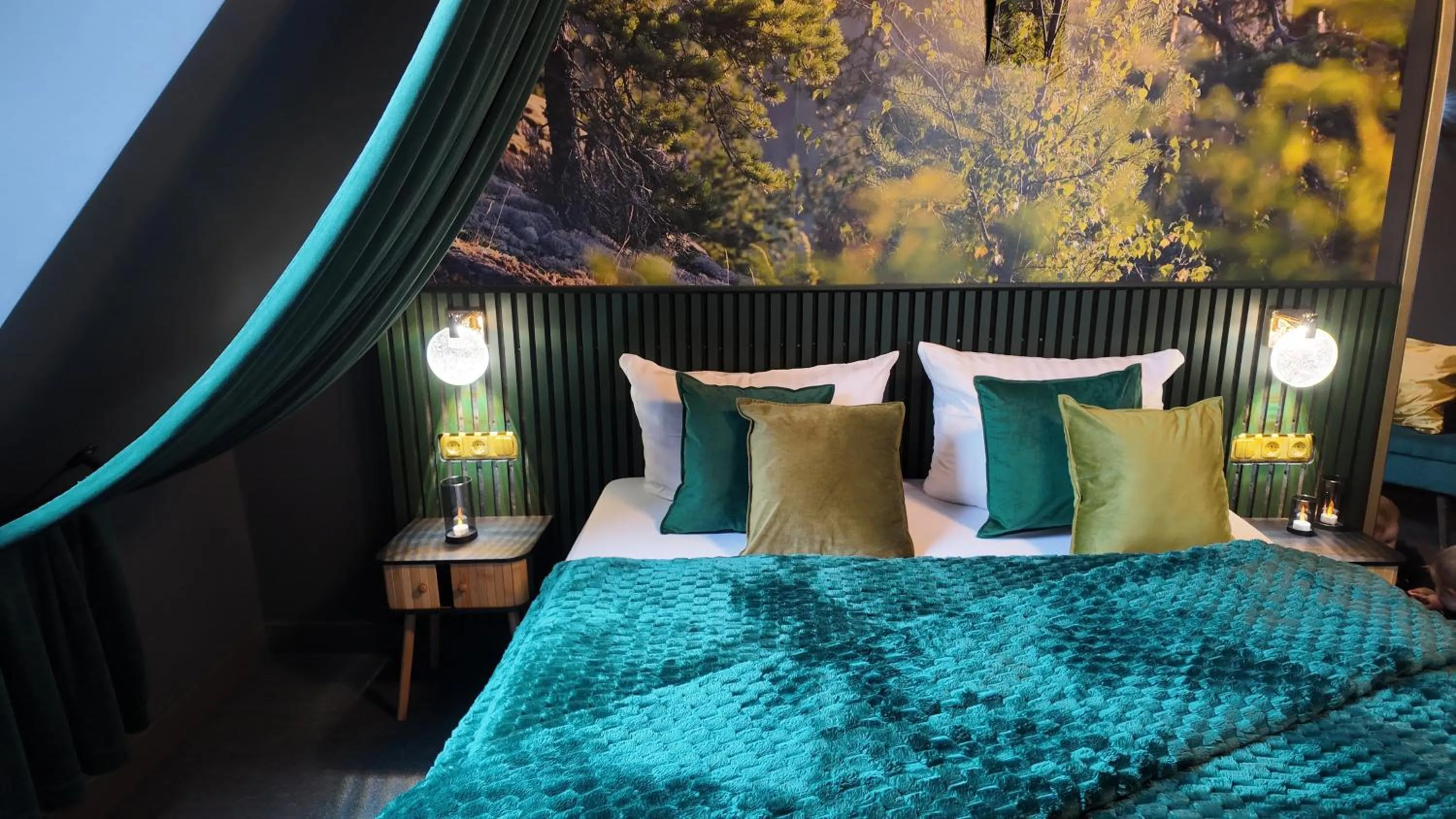 Photo of the whole room, Bed in Hotel Mein Bergblick