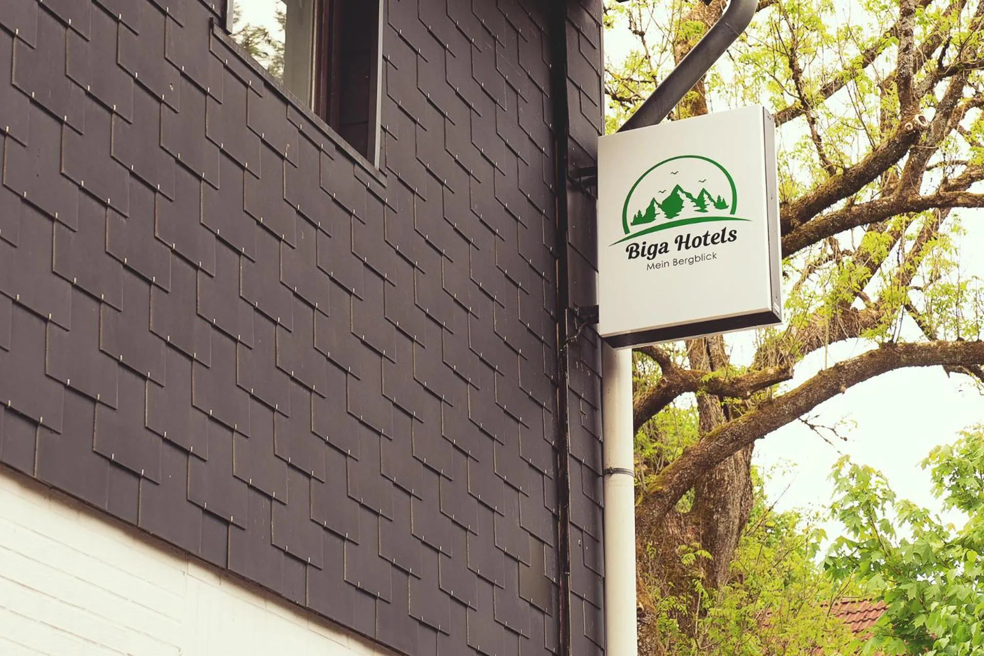 Property building in Hotel Mein Bergblick