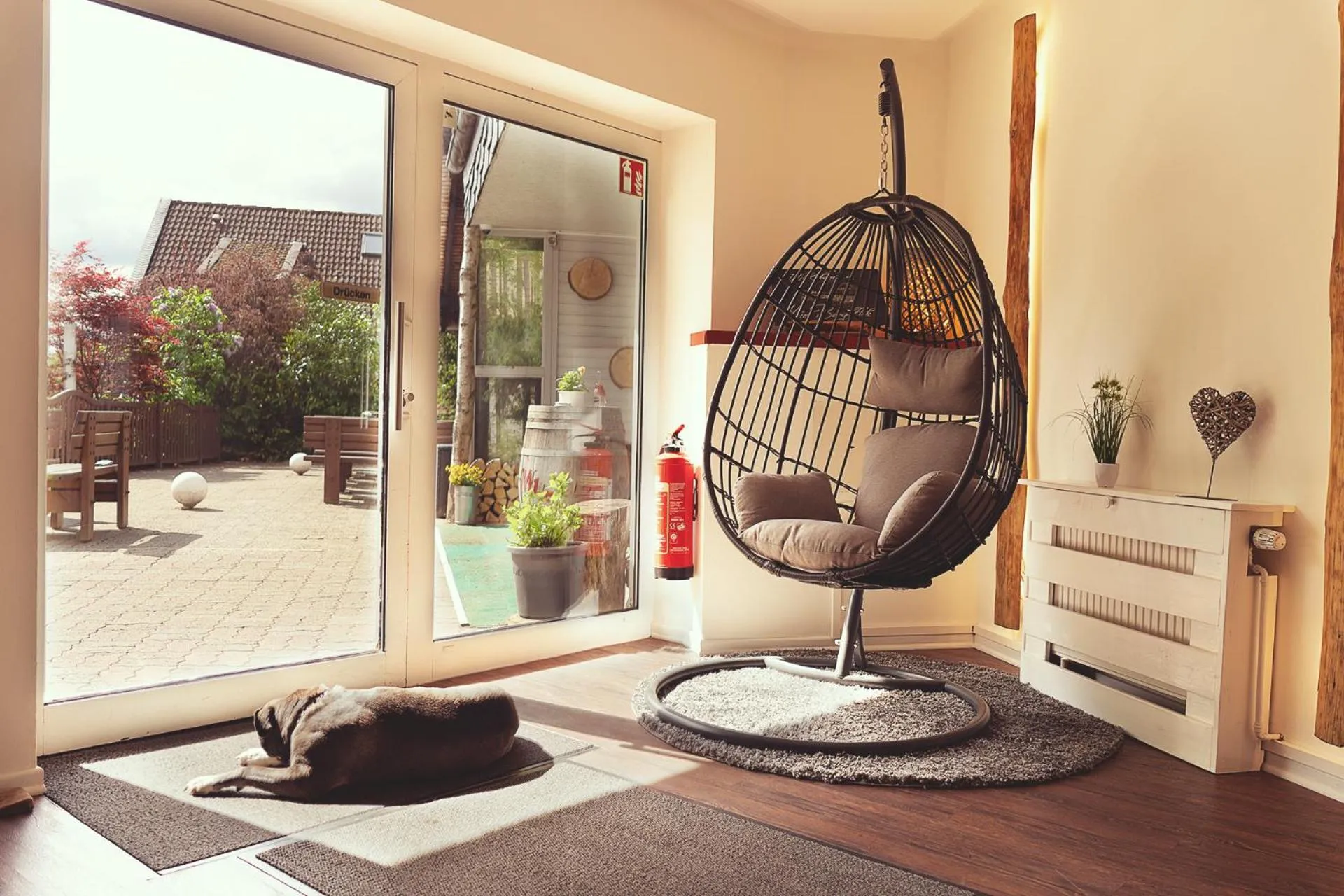 Lobby or reception in Hotel Mein Bergblick