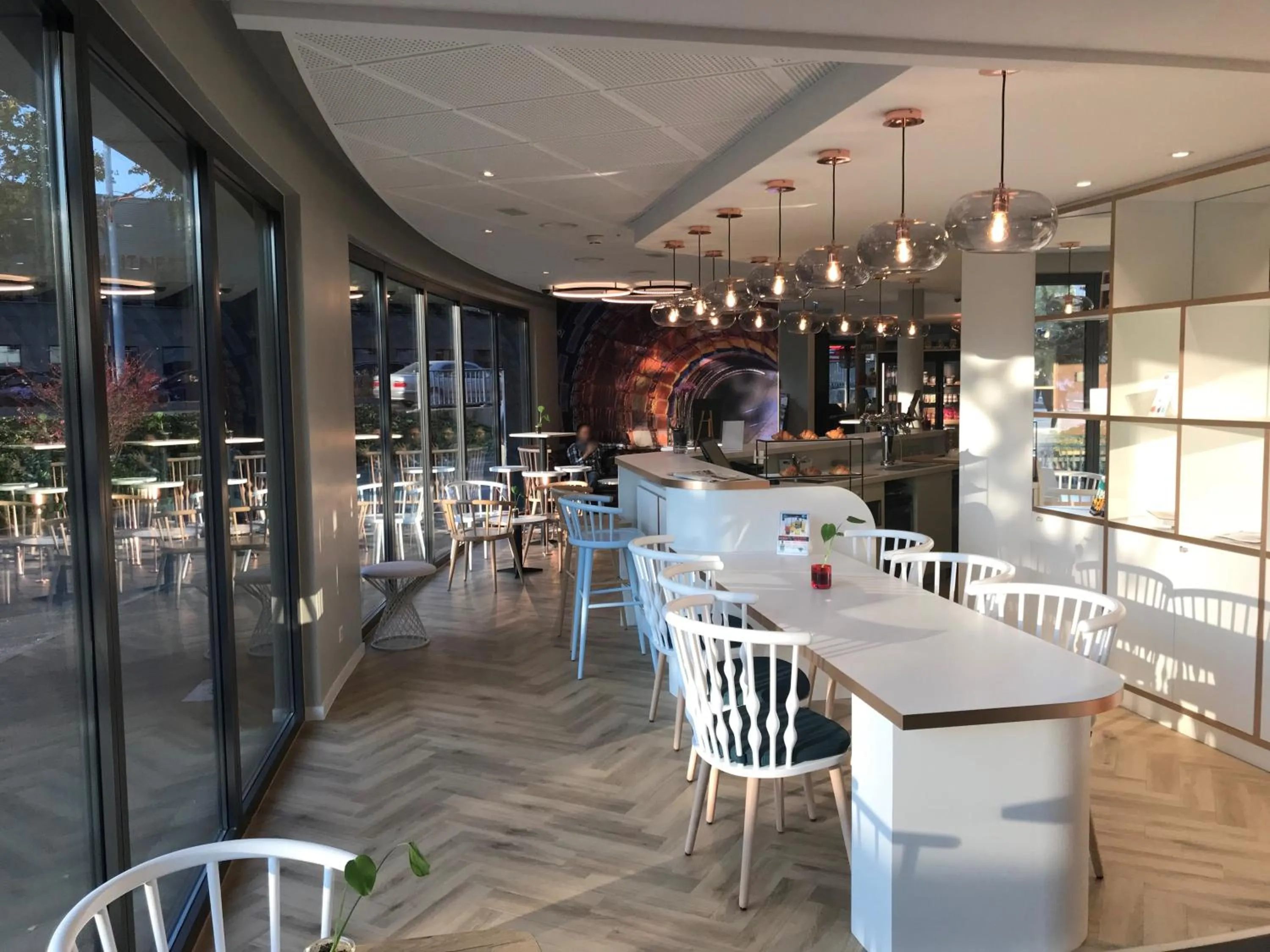 Lounge or bar in ibis budget Genève Petit-Lancy