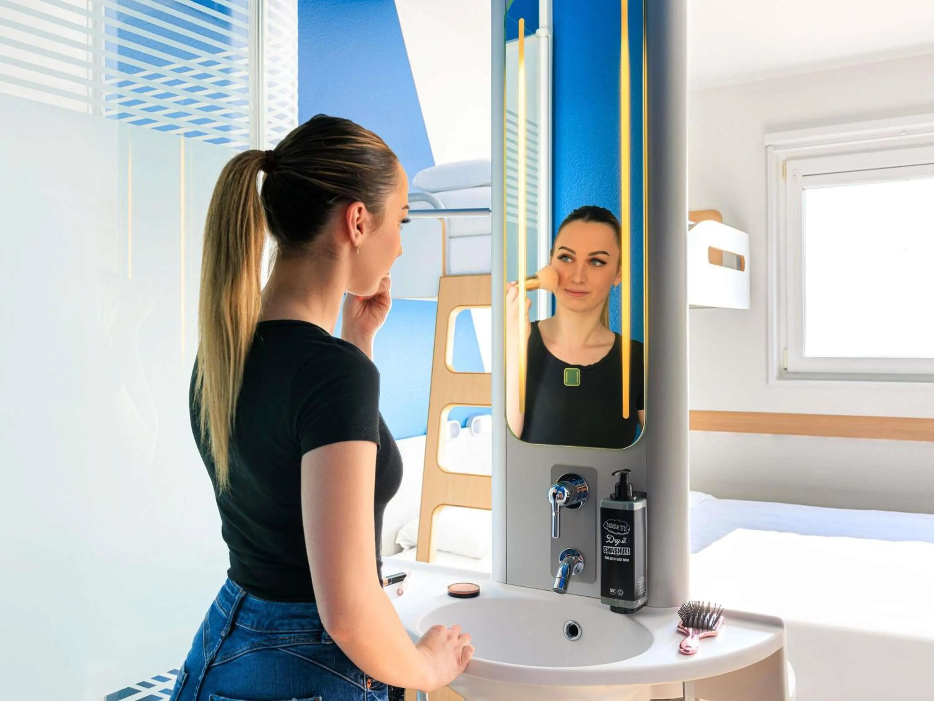 Bedroom in Ibis budget Lausanne-Bussigny