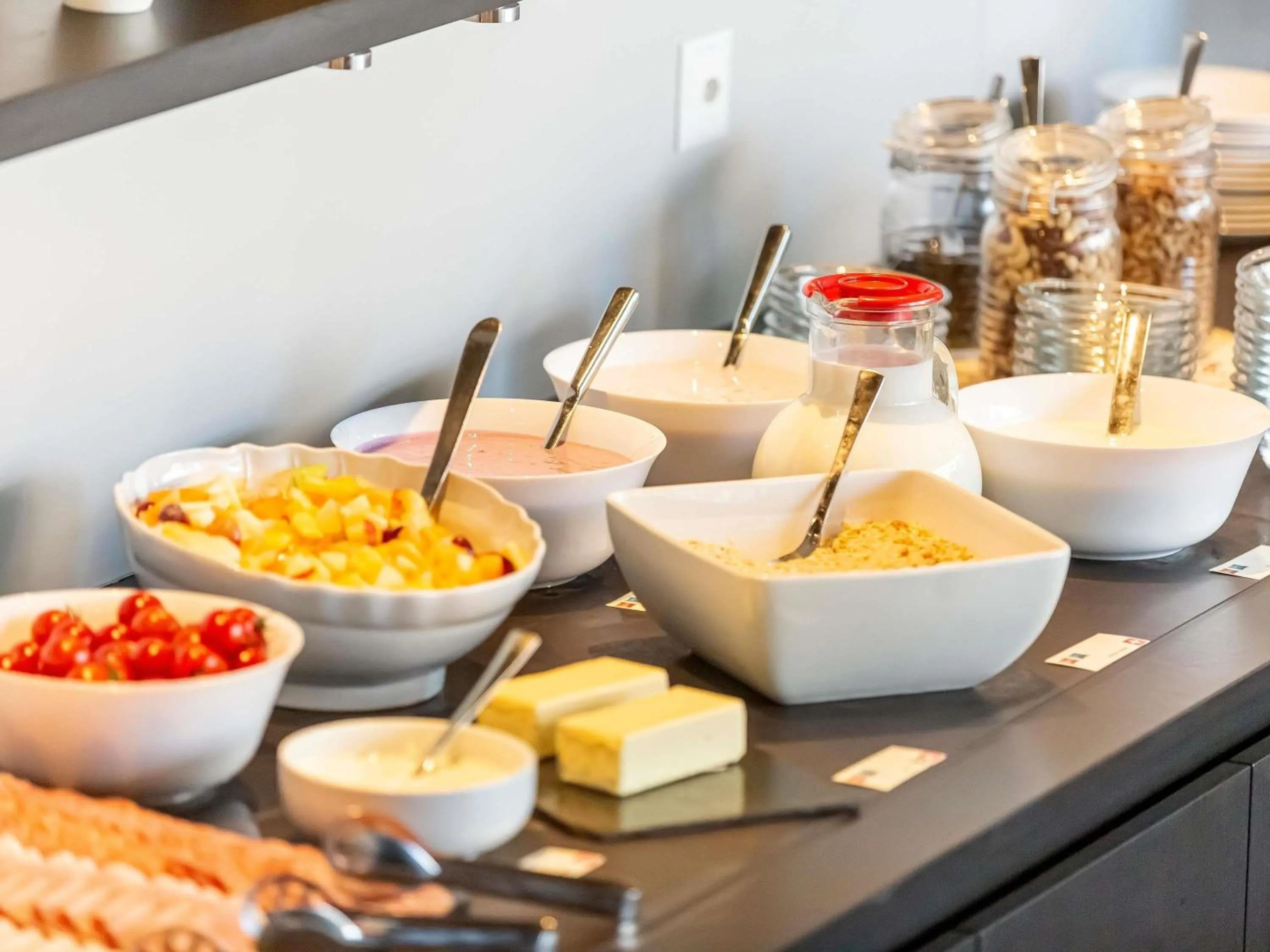 Breakfast in ibis budget Lugano Paradiso