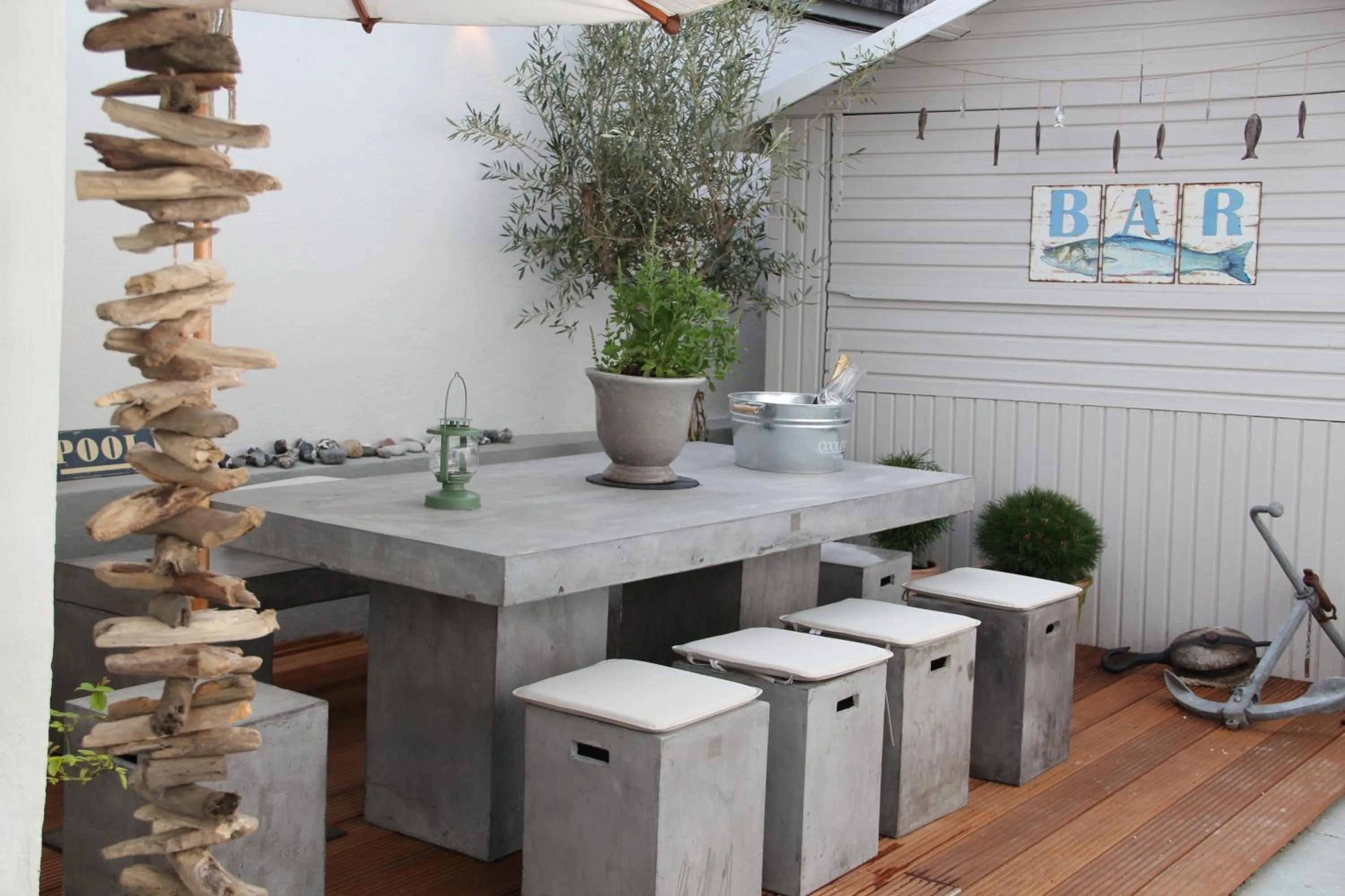 Balcony/Terrace in Hotel Lili Marleen