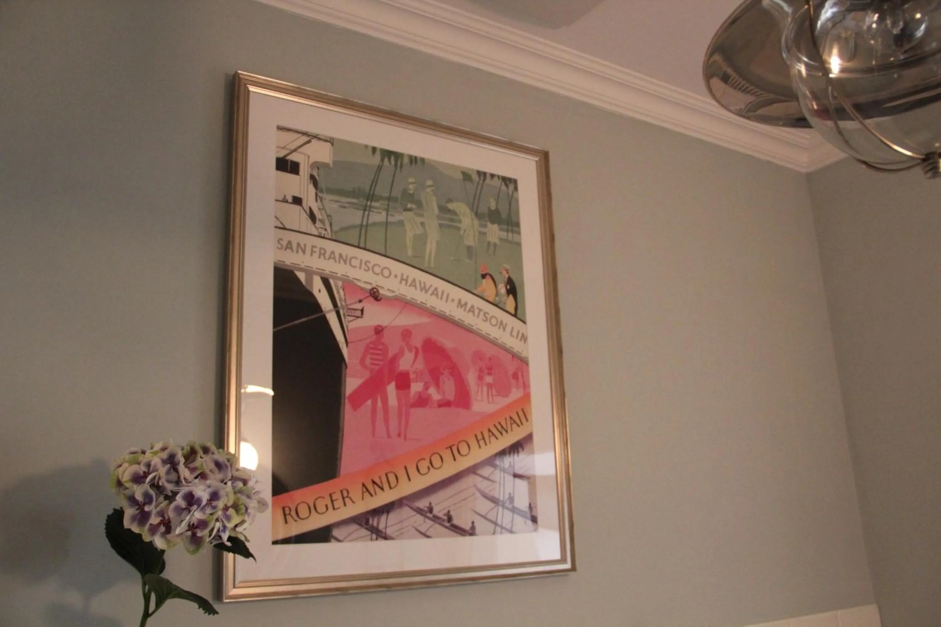 Decorative detail in Hotel Lili Marleen