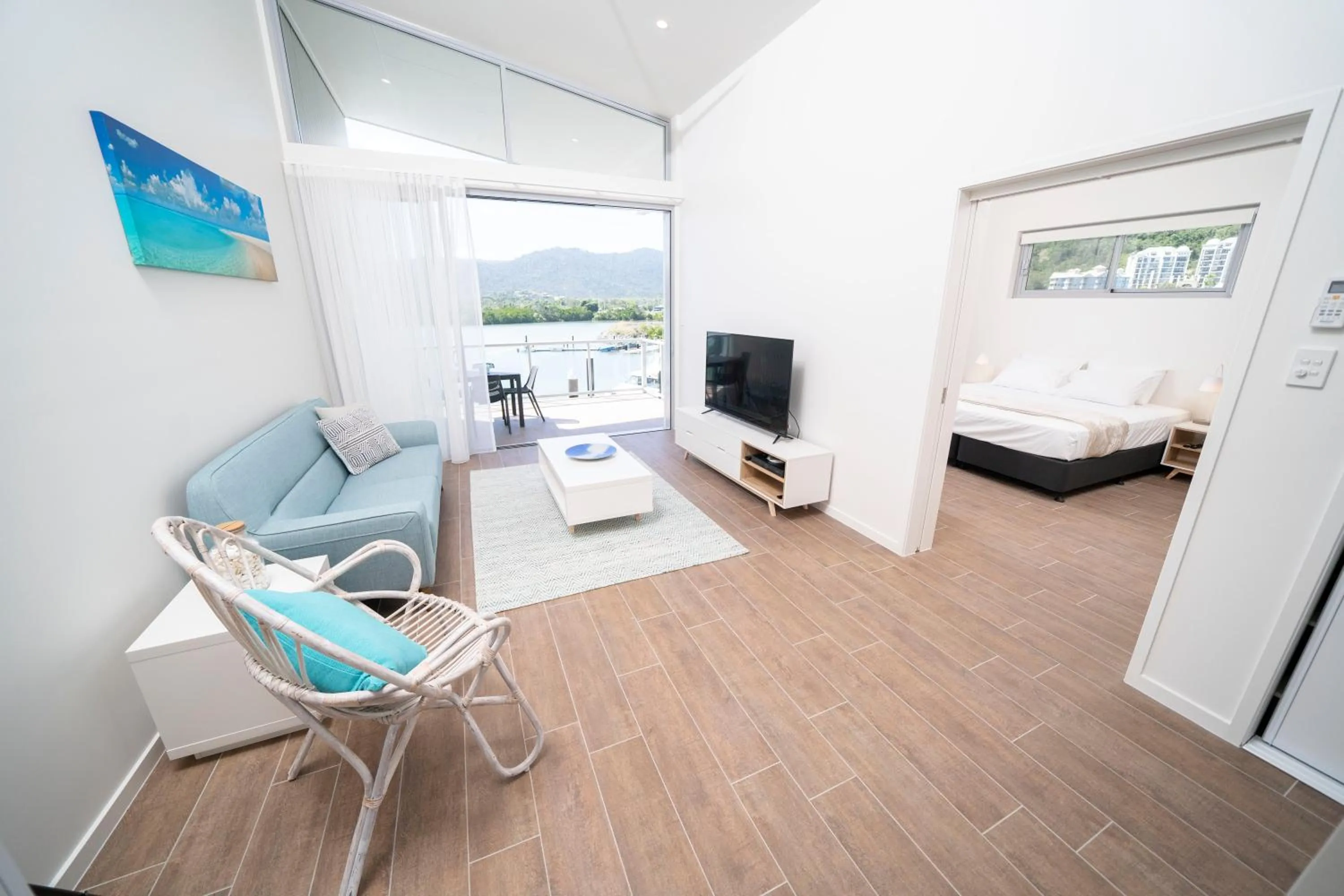 Living room in Harbour Cove