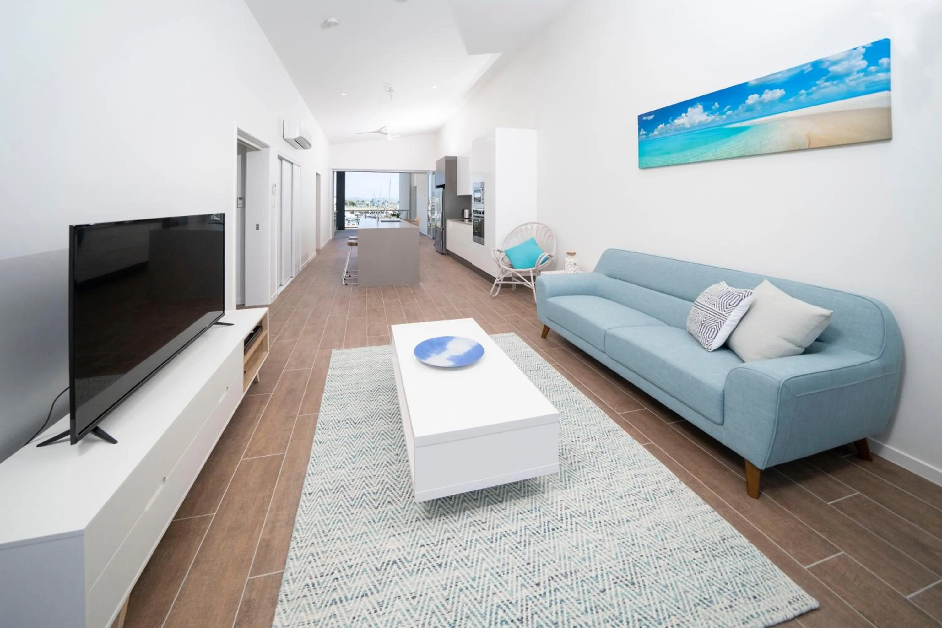 Living room in Harbour Cove