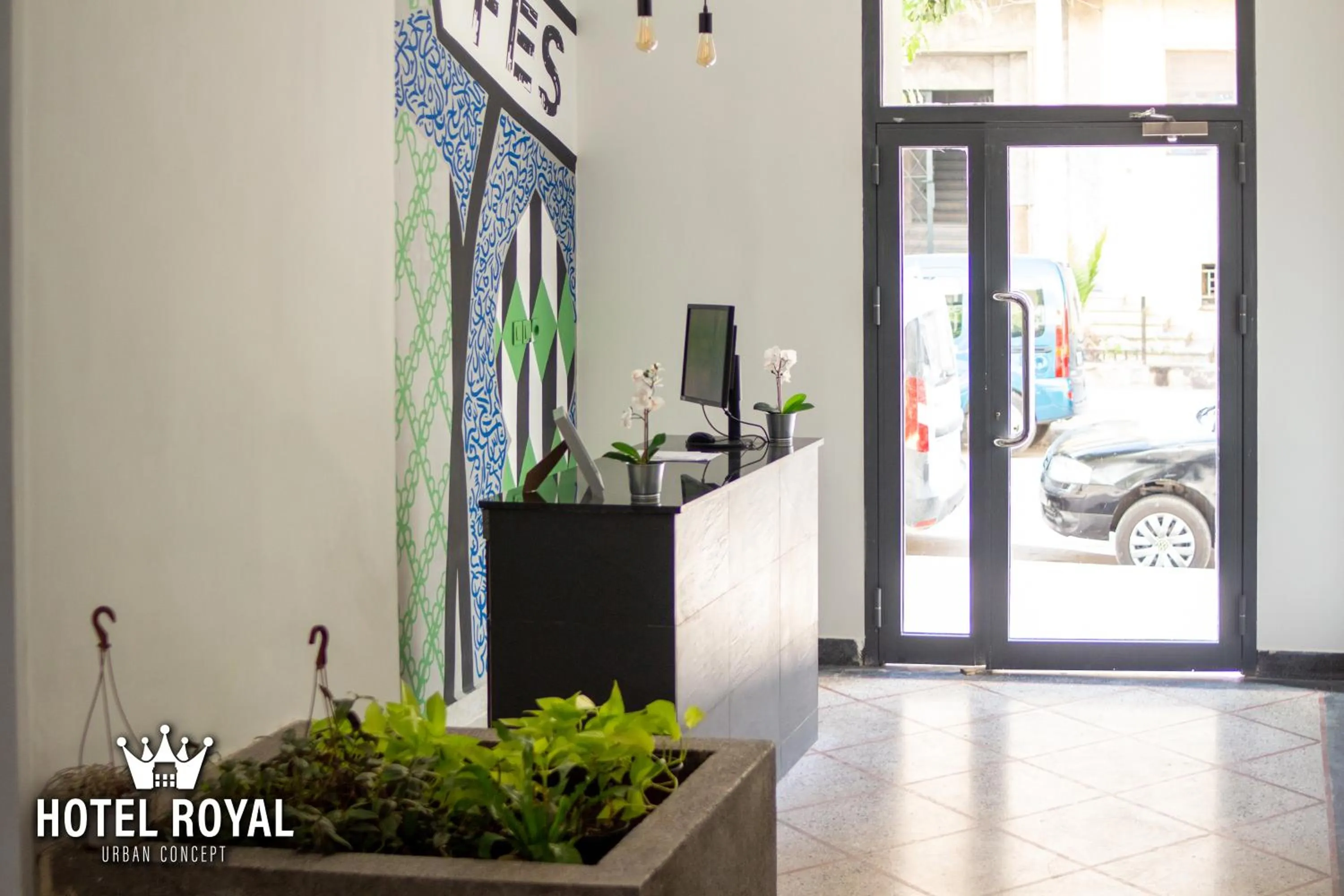 Lobby or reception in Hôtel Royal Urban Concept