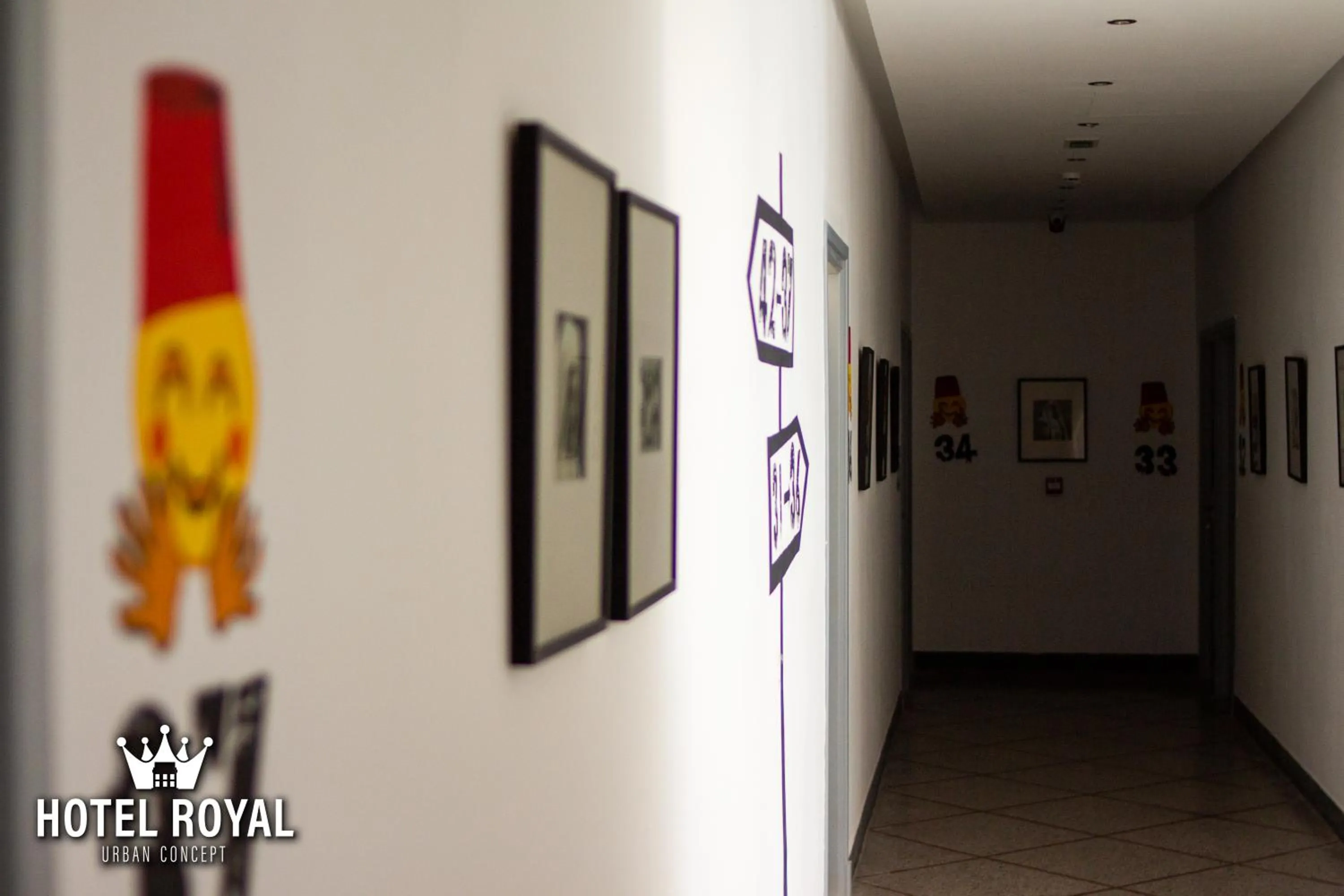 Lobby or reception in Hôtel Royal Urban Concept