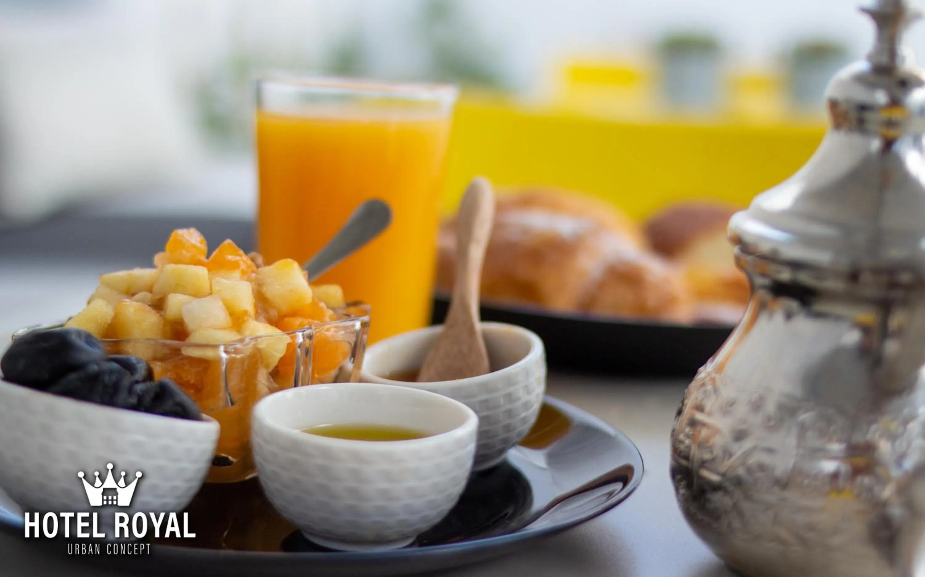 Food and drinks in Hôtel Royal Urban Concept