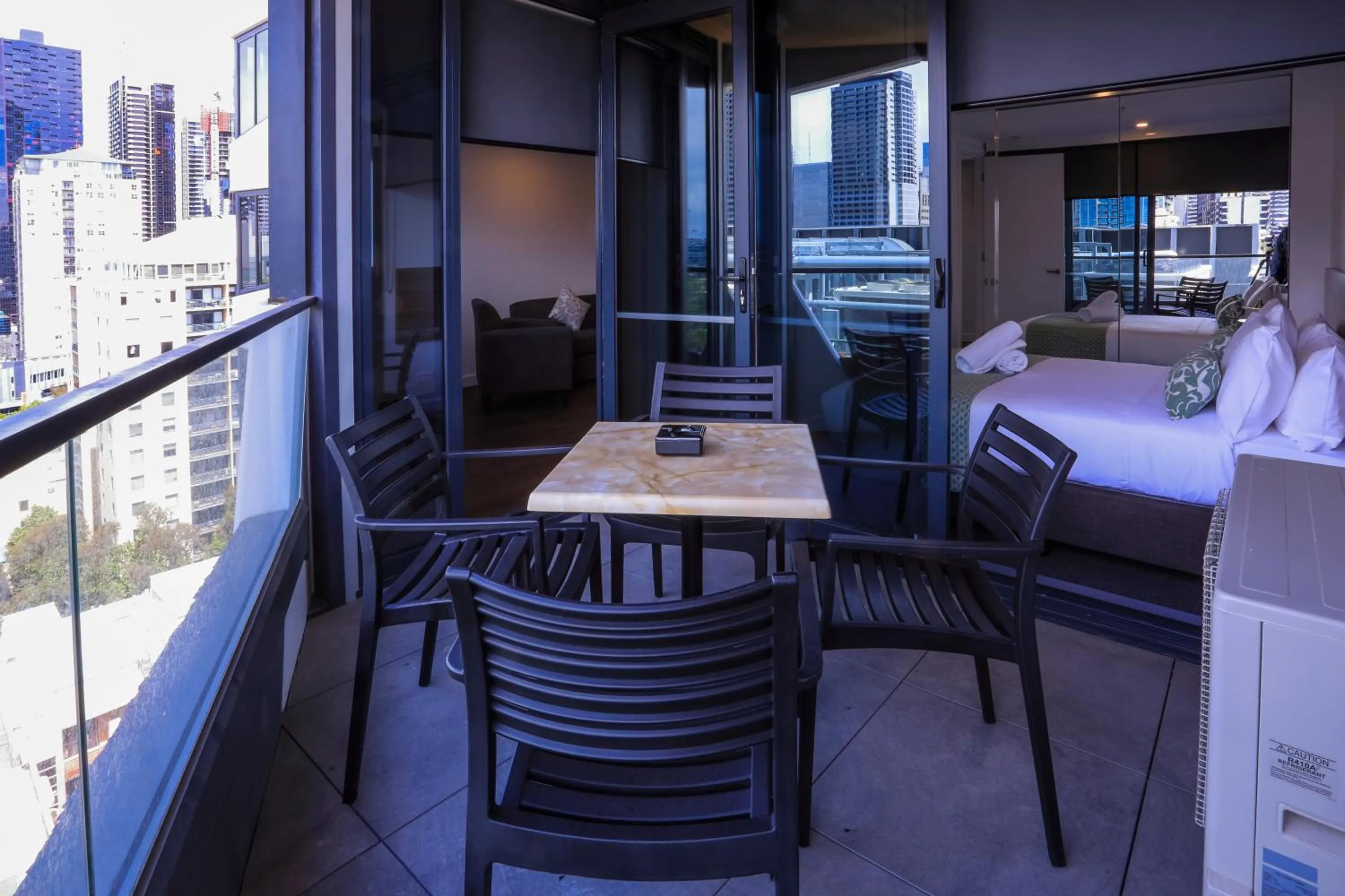 Balcony/Terrace in Flagstaff Green Apartments