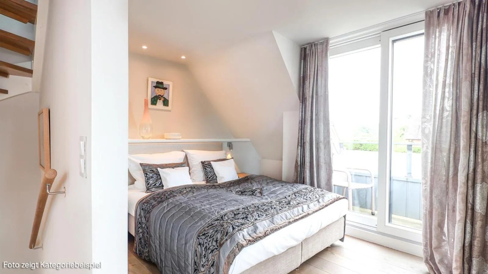 Bed in Hotel Hof Galerie