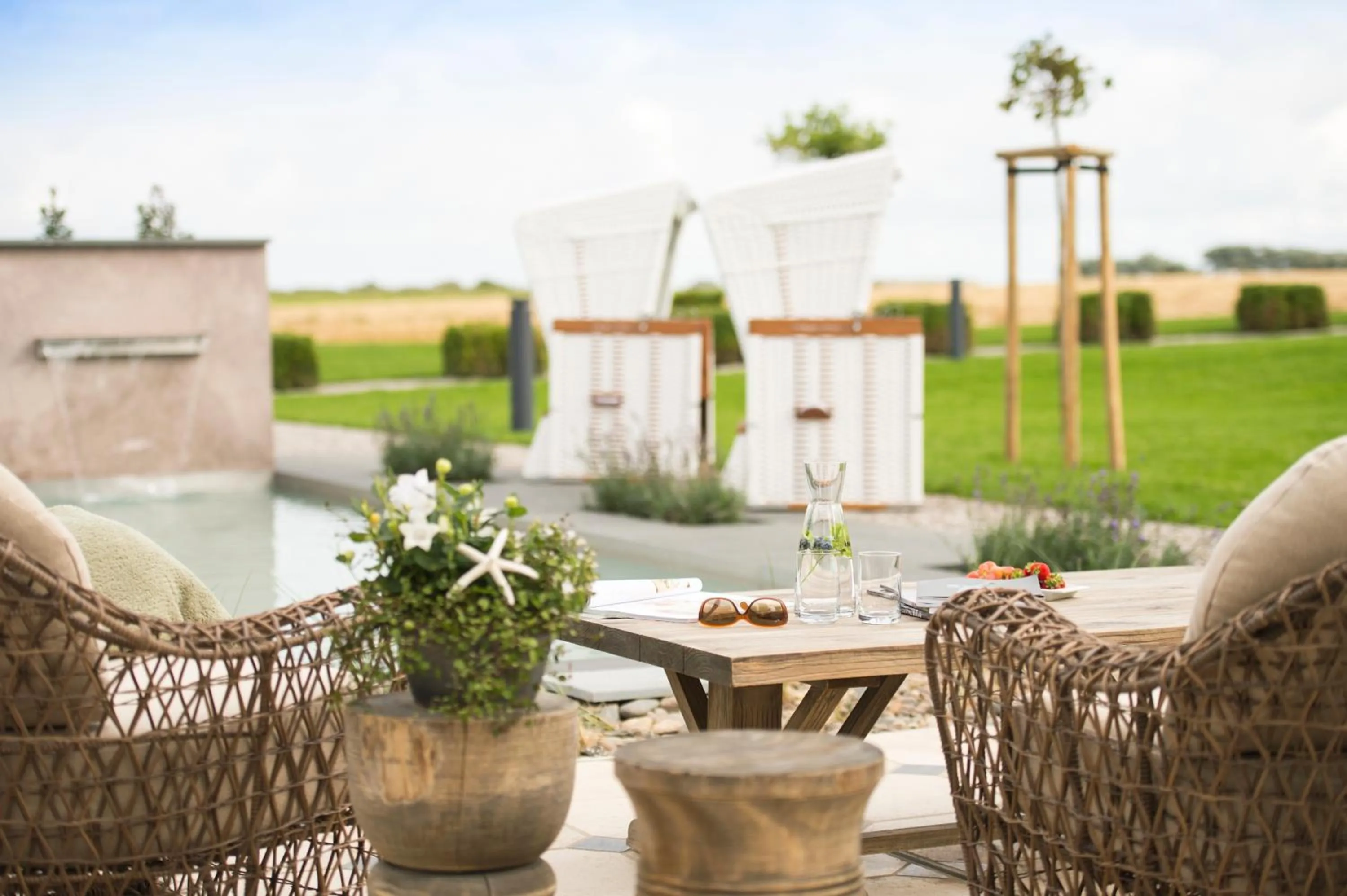 Patio in Hotel Hof Galerie