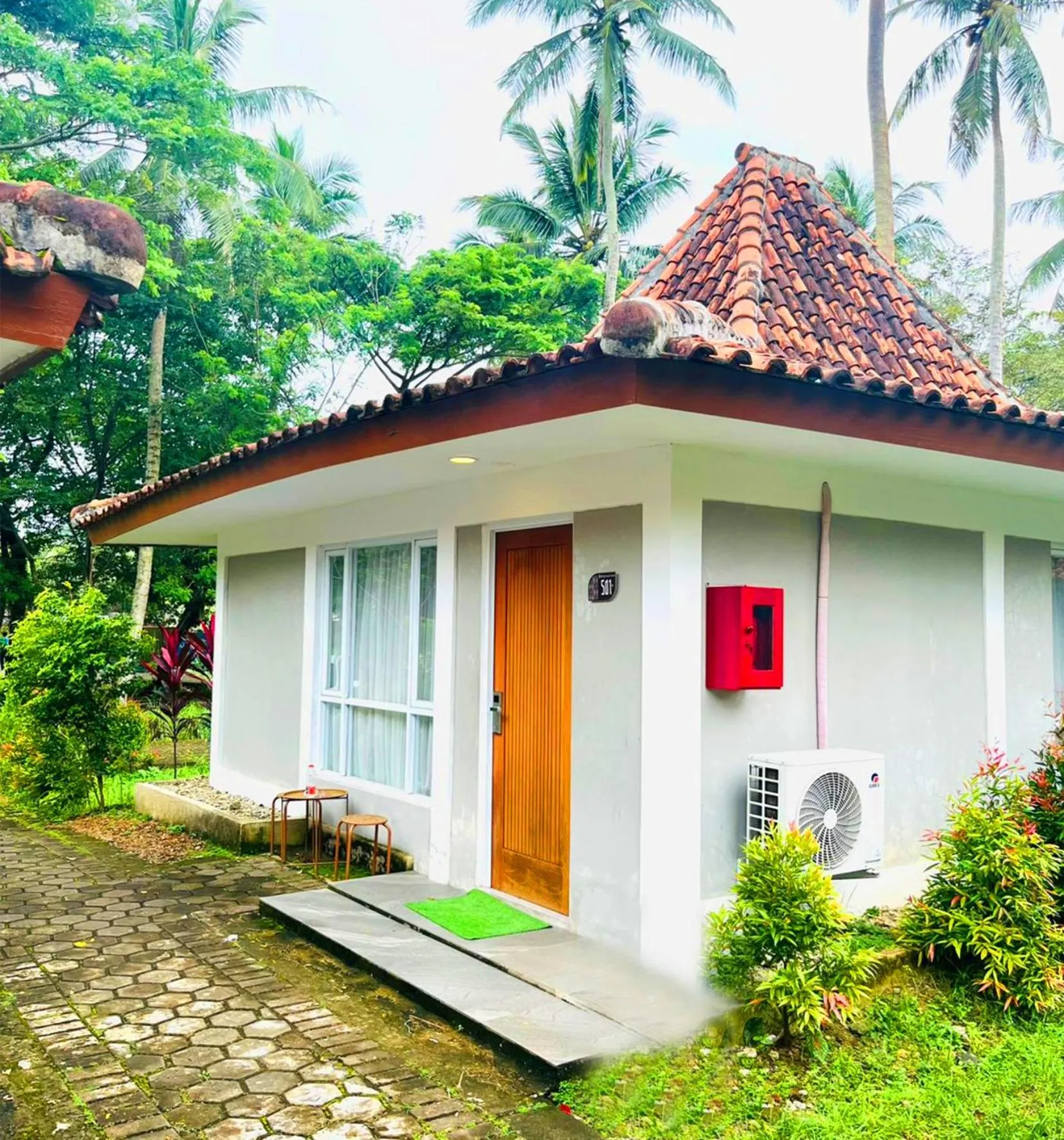 Bedroom in Avery Coconut Island Waterpark Beach Resort Carita