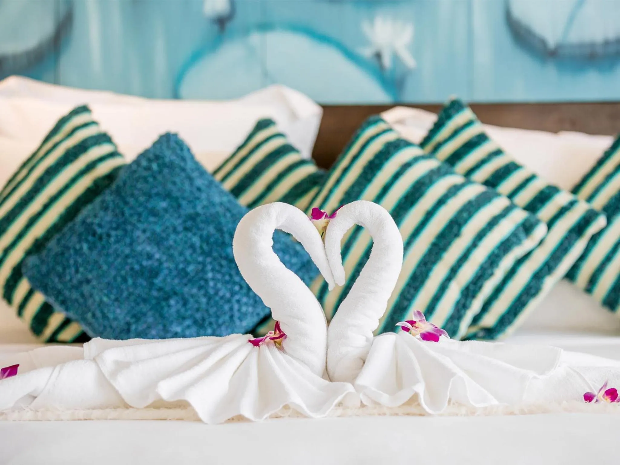 Bed in Villa Chi Samui - SHA Extra Plus